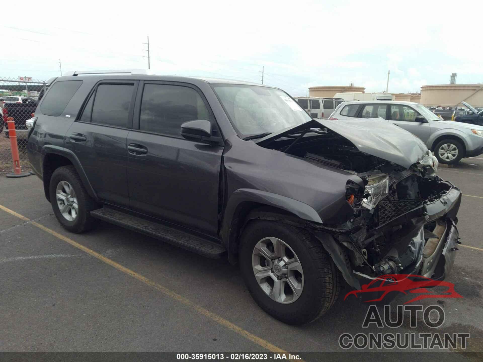 TOYOTA 4RUNNER 2016 - JTEZU5JR2G5138427