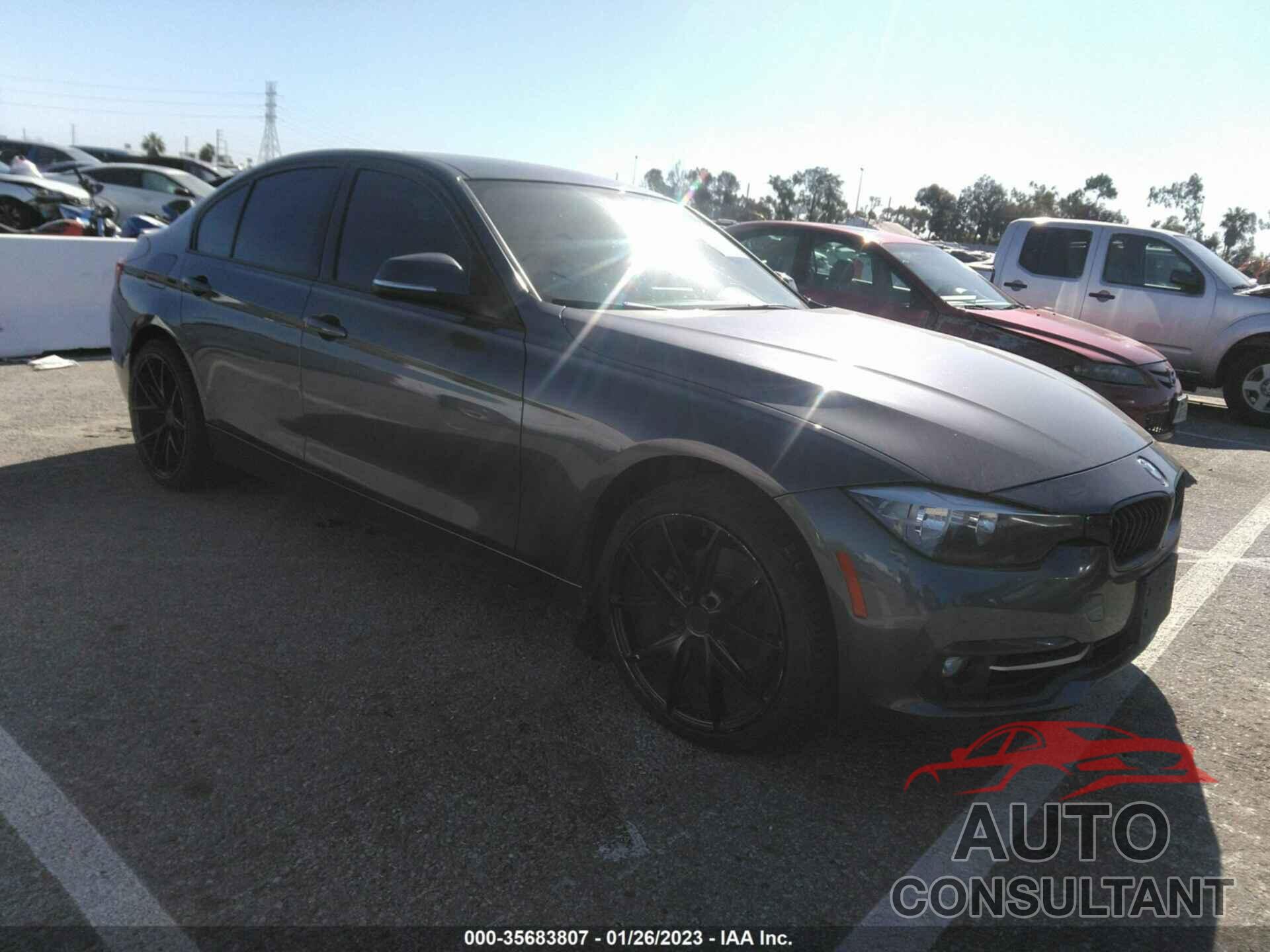 BMW 3 SERIES 2016 - WBA8E9C55GK644444