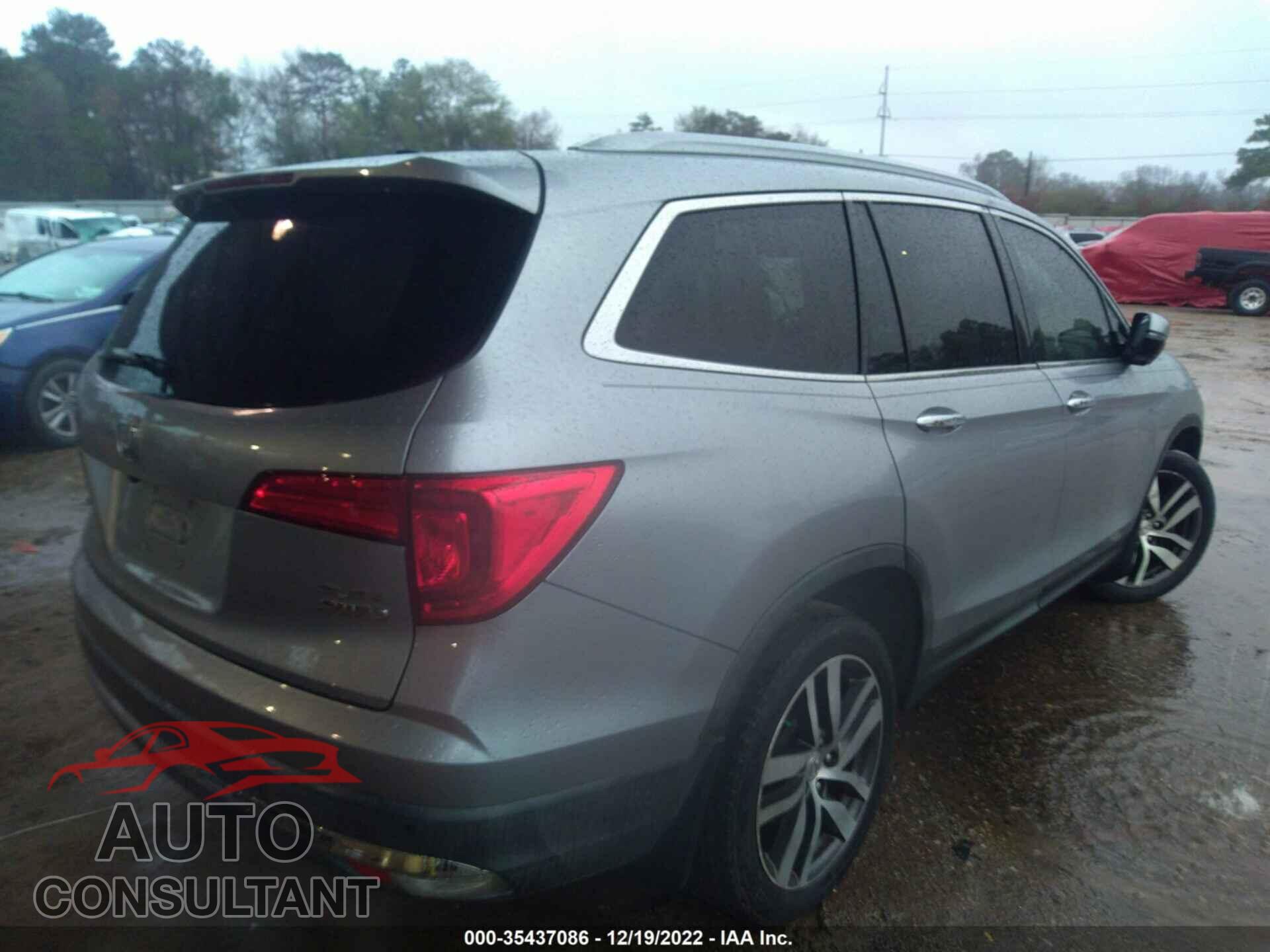 HONDA PILOT 2016 - 5FNYF6H04GB004475