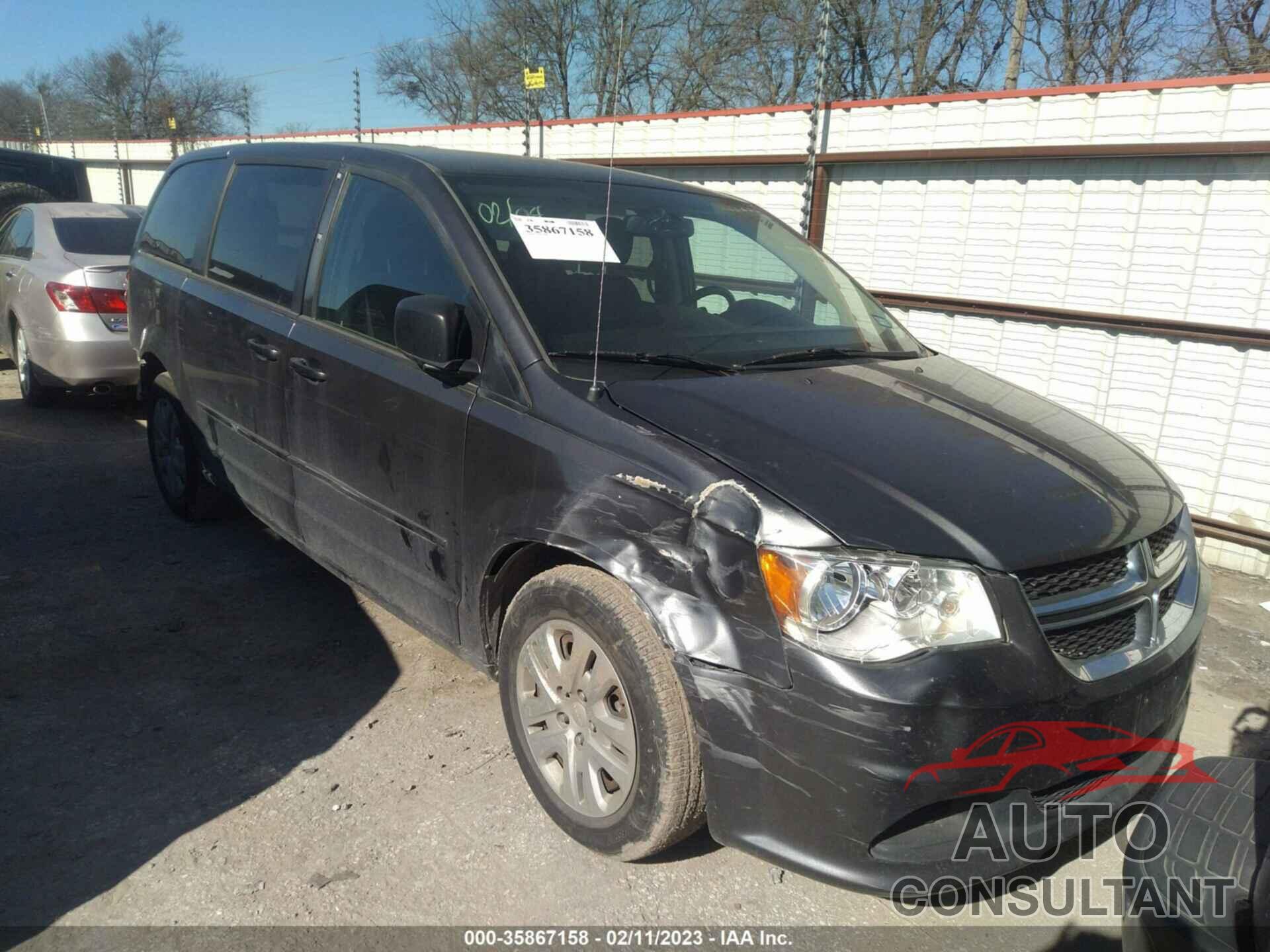 DODGE GRAND CARAVAN 2017 - 2C4RDGBG1HR850302