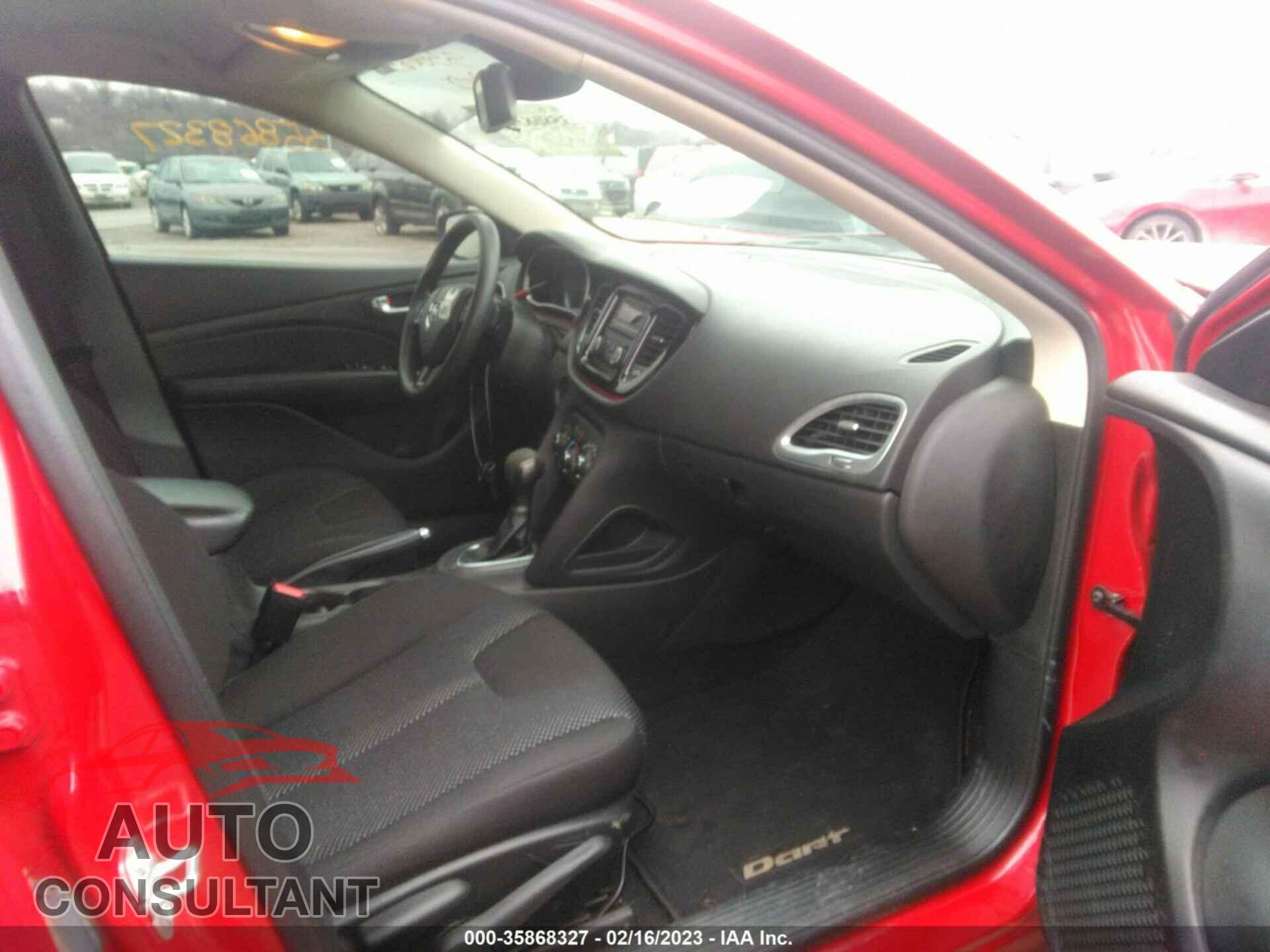 DODGE DART 2016 - 1C3CDFFA1GD816081