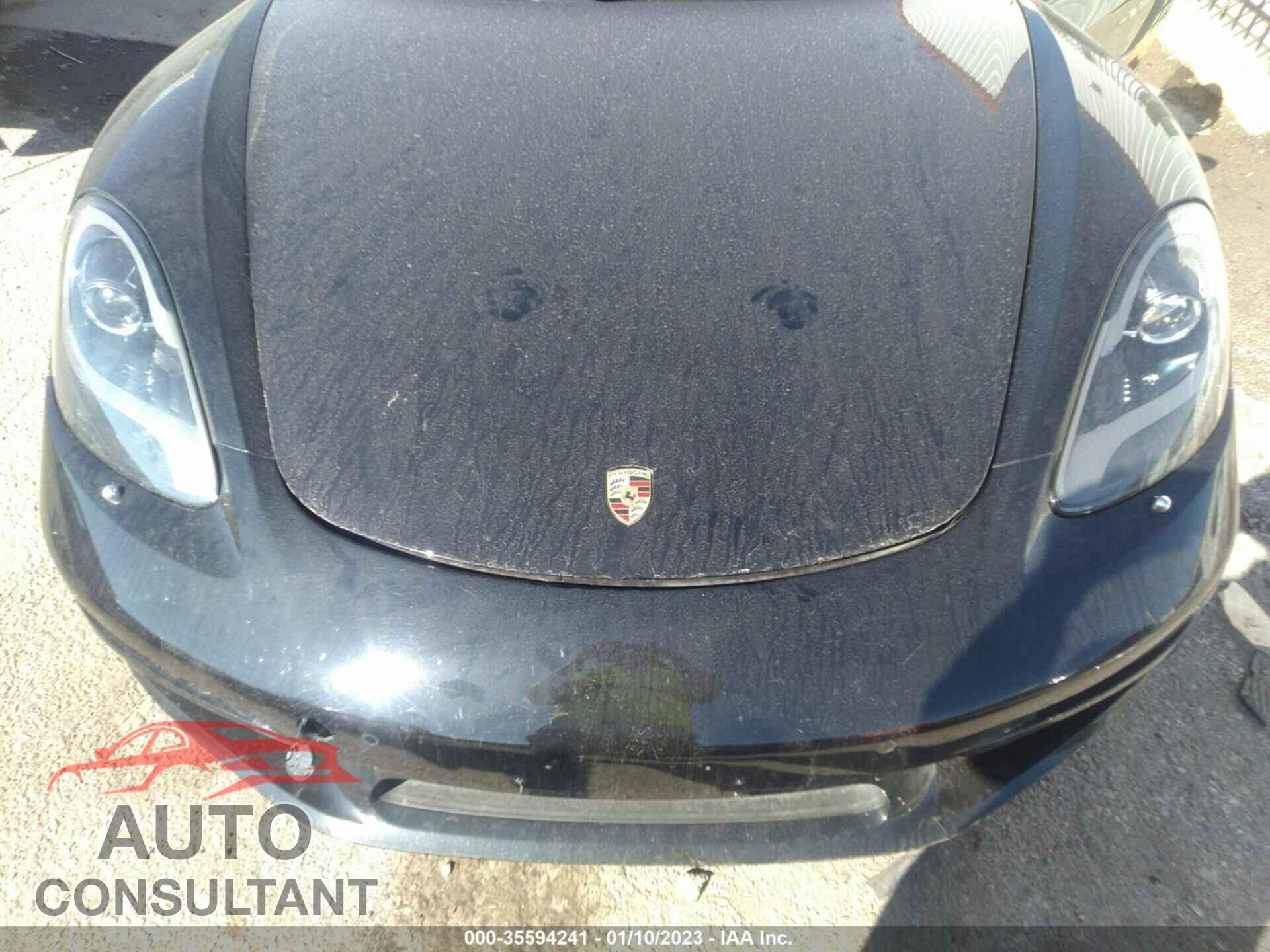 PORSCHE 718 BOXSTER 2017 - WP0CB2A81HS241380