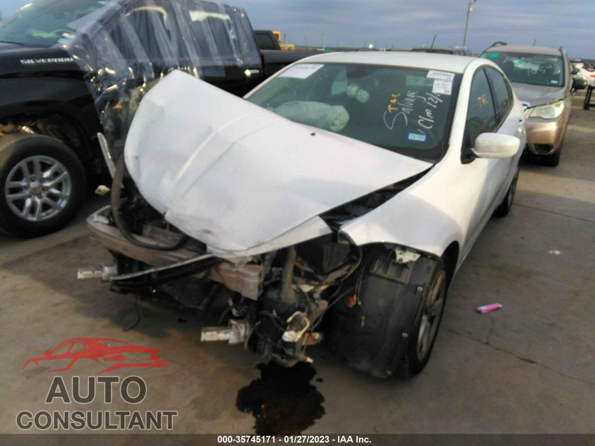 DODGE DART 2015 - 1C3CDFBB3FD129164