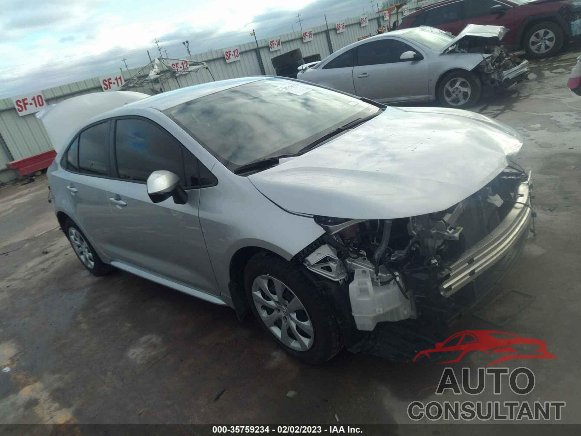 TOYOTA COROLLA 2022 - JTDEPMAE7N3027284