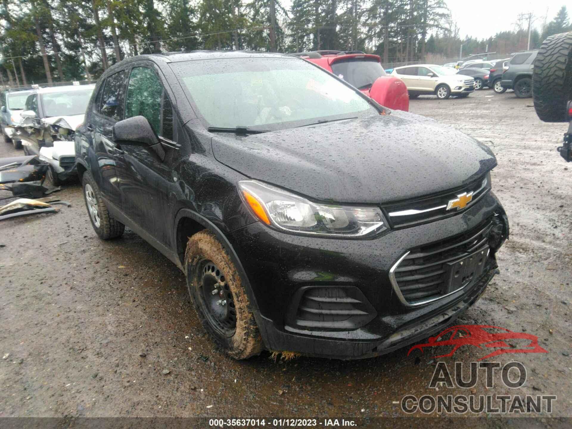 CHEVROLET TRAX 2018 - 3GNCJKSB5JL237731