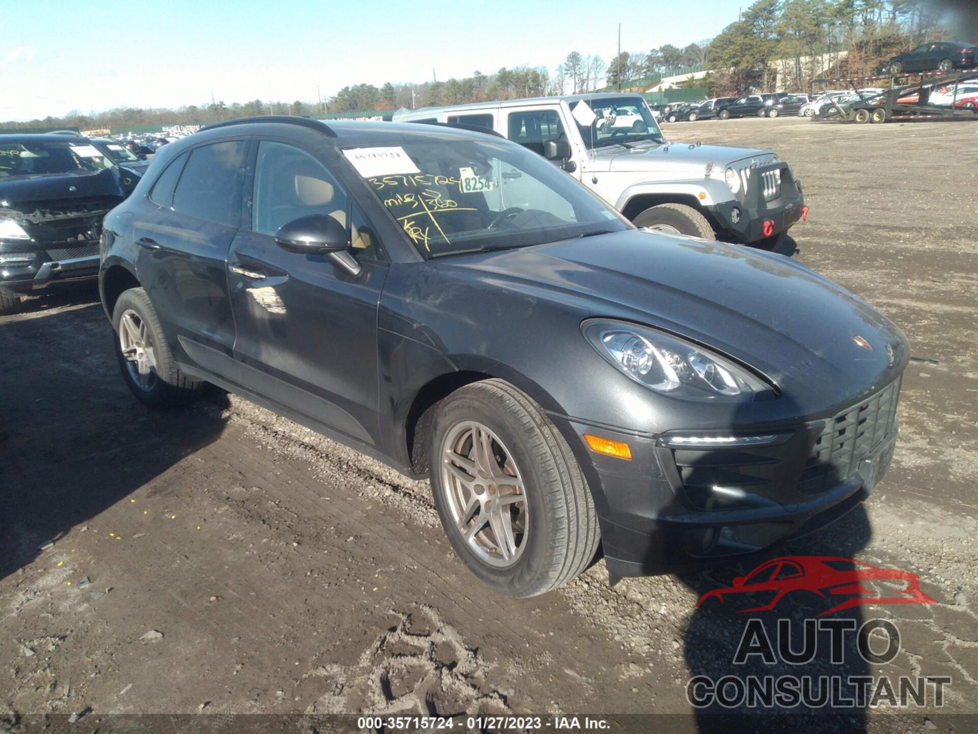 PORSCHE MACAN 2017 - WP1AA2A59HLB07726