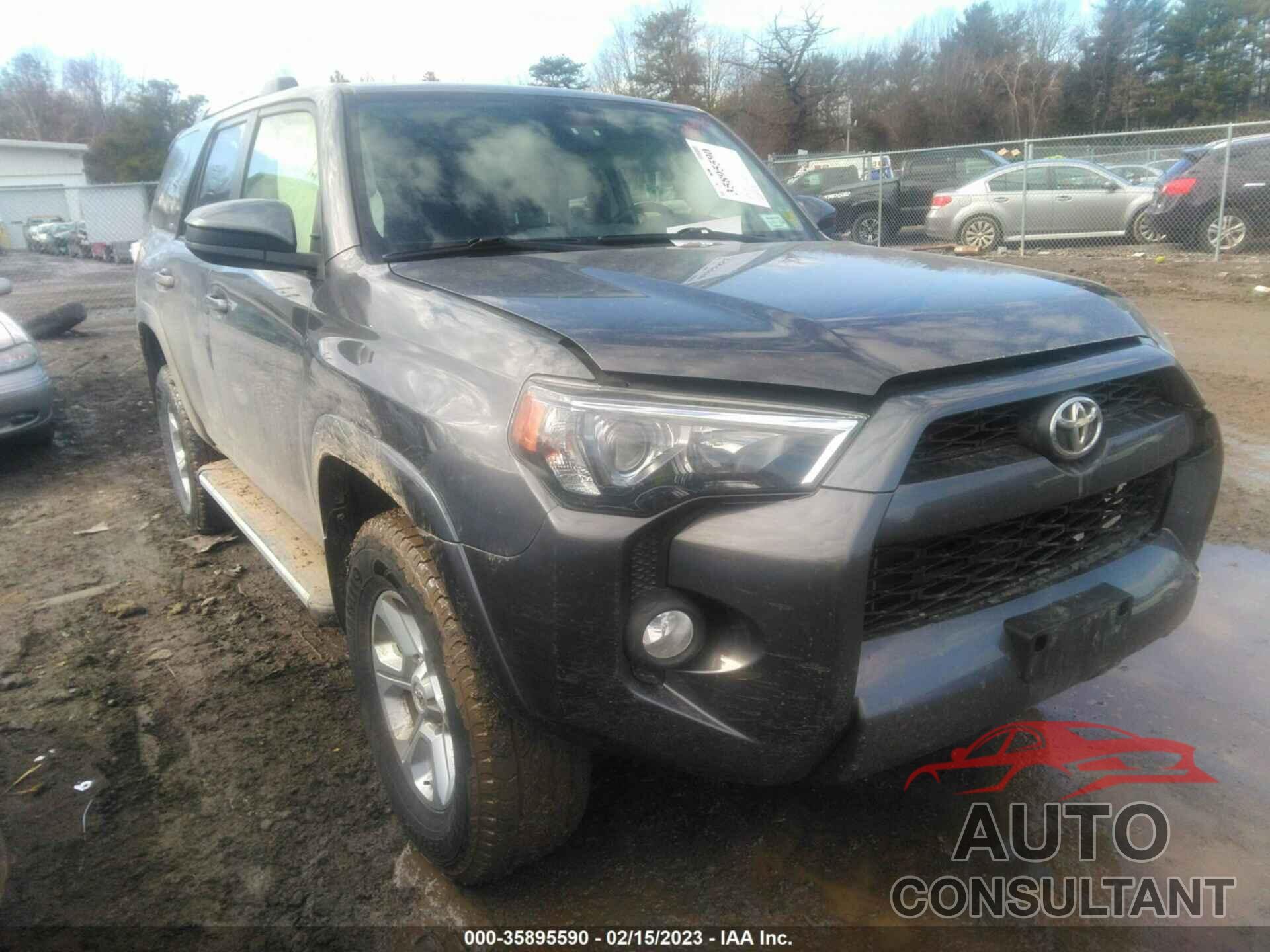 TOYOTA 4RUNNER 2019 - JTEBU5JR3K5712057