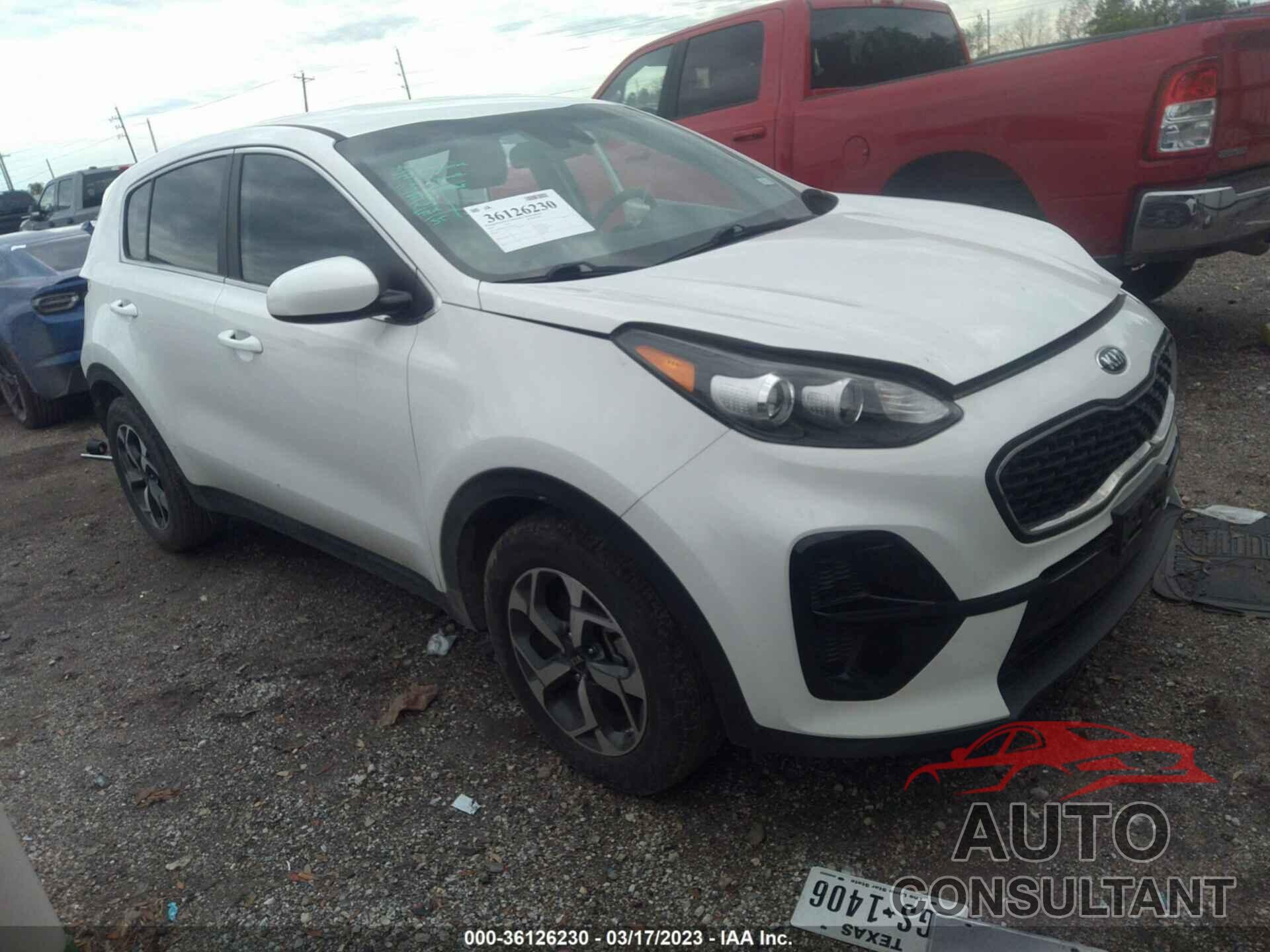 KIA SPORTAGE 2020 - KNDPM3AC3L7641555