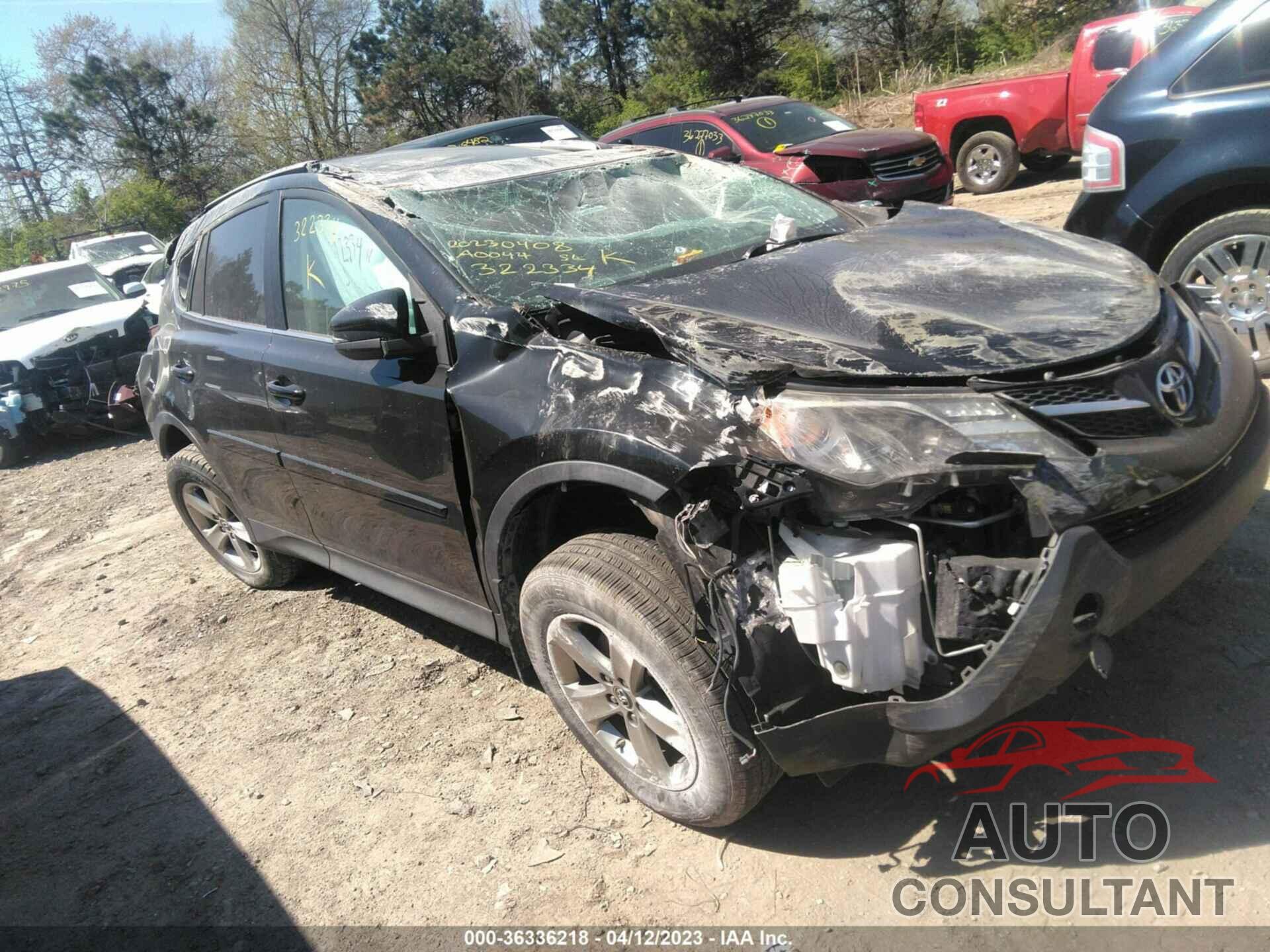 TOYOTA RAV4 2015 - 2T3RFREV0FW322334