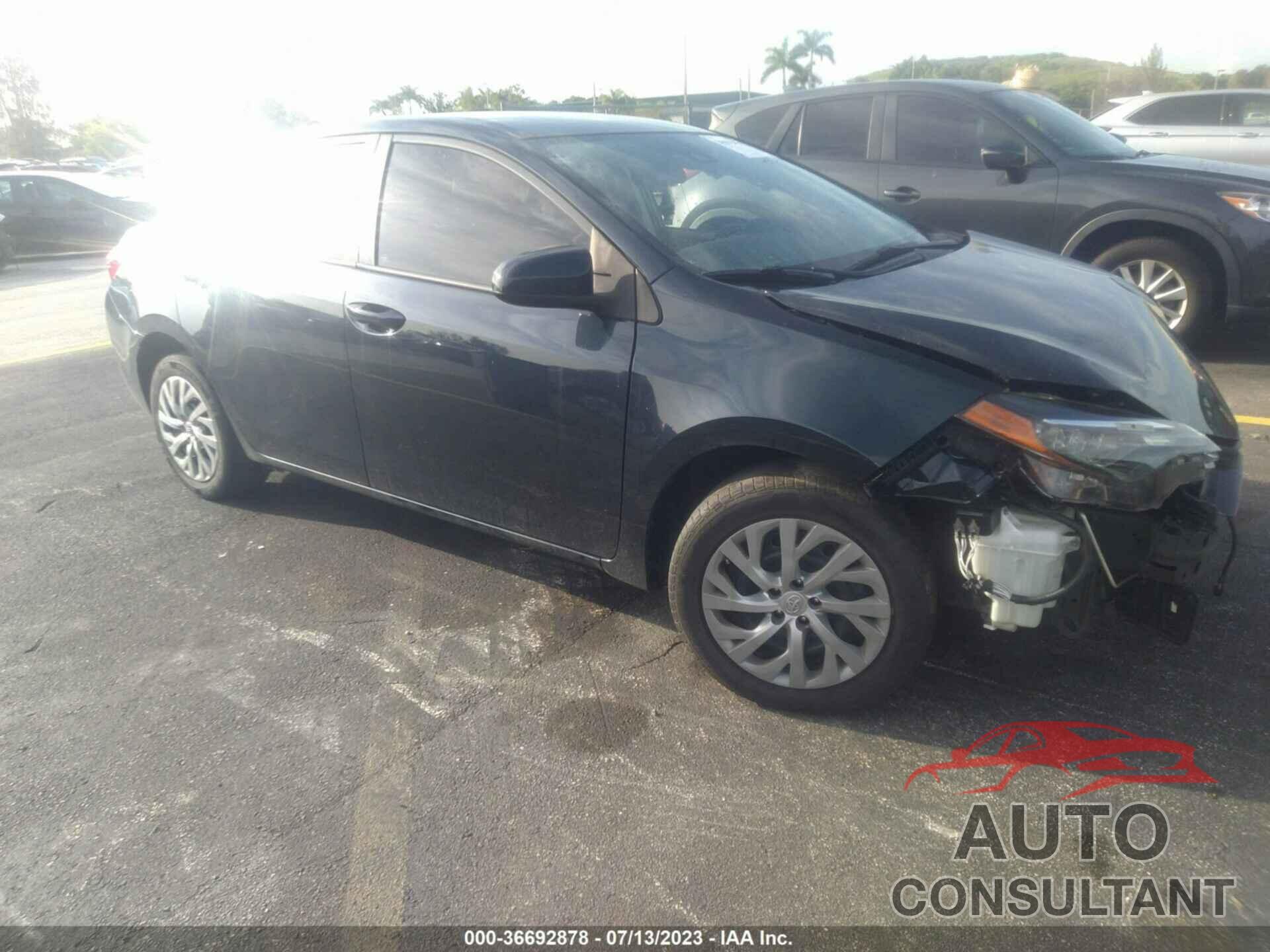 TOYOTA COROLLA 2019 - 2T1BURHE8KC175641