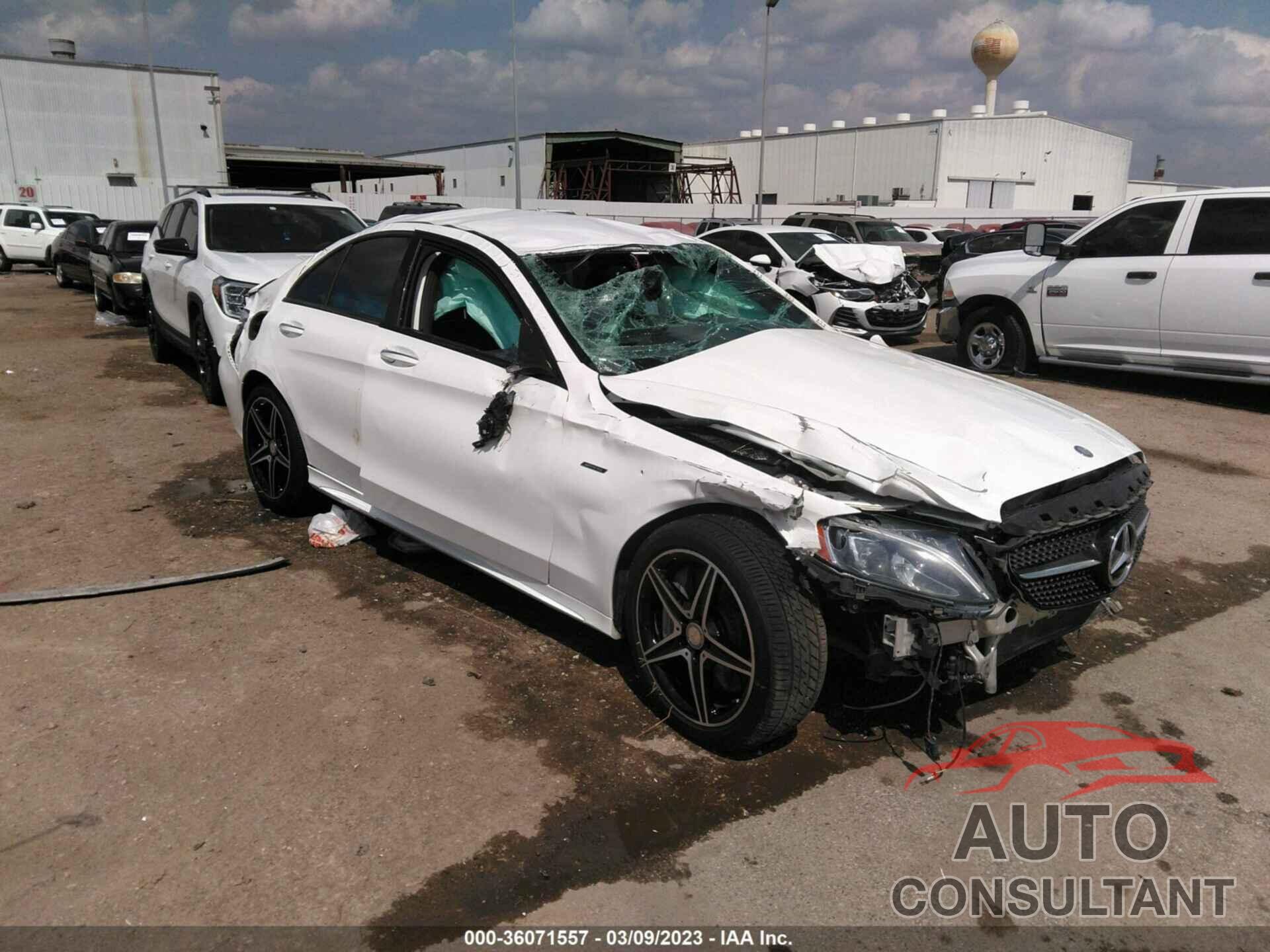 MERCEDES-BENZ C-CLASS 2016 - 55SWF6EB1GU173252