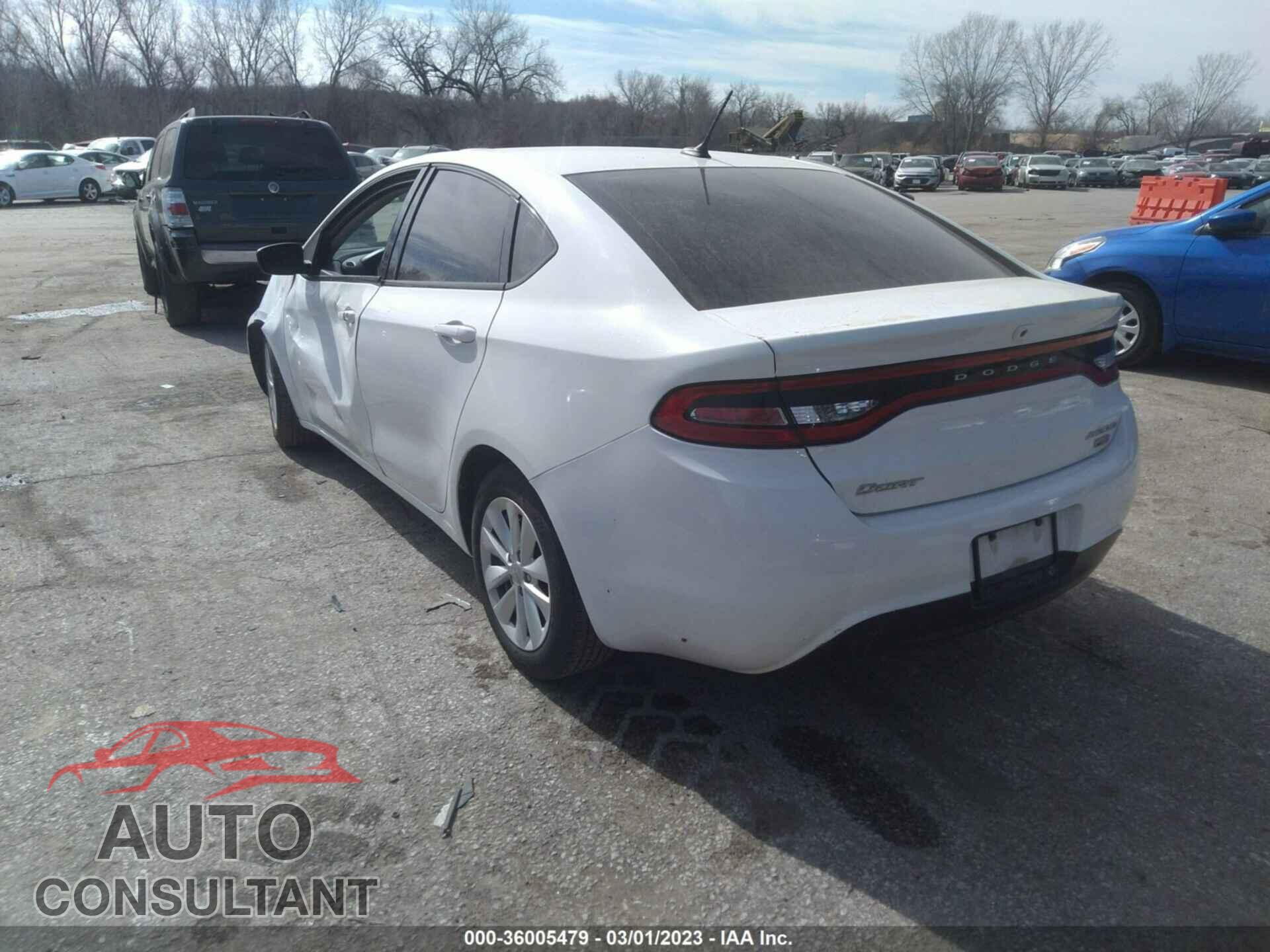DODGE DART 2015 - 1C3CDFDH5FD276961