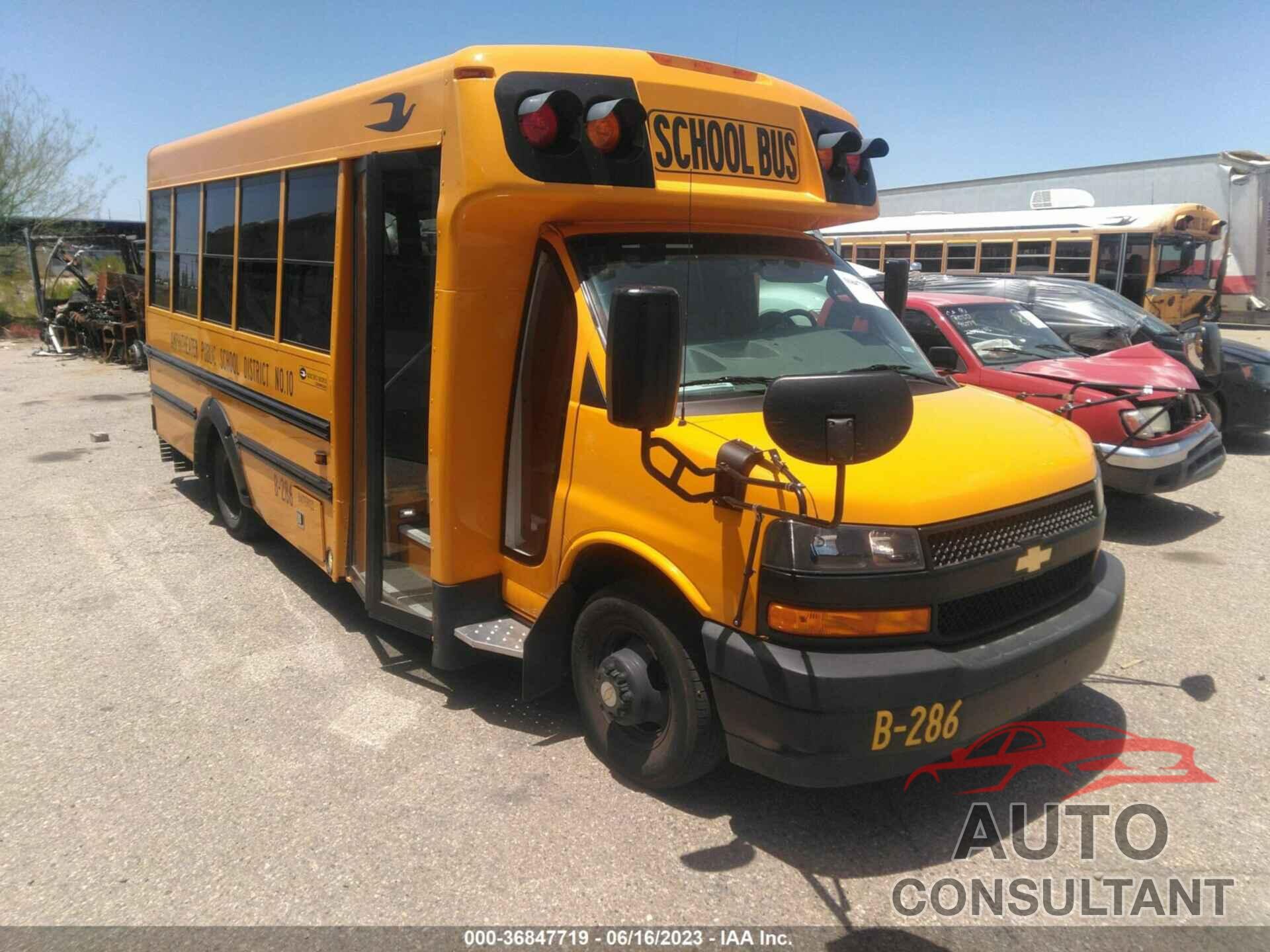 CHEVROLET EXPRESS CUTAWAY 2022 - 1GB3GSB74N1140816