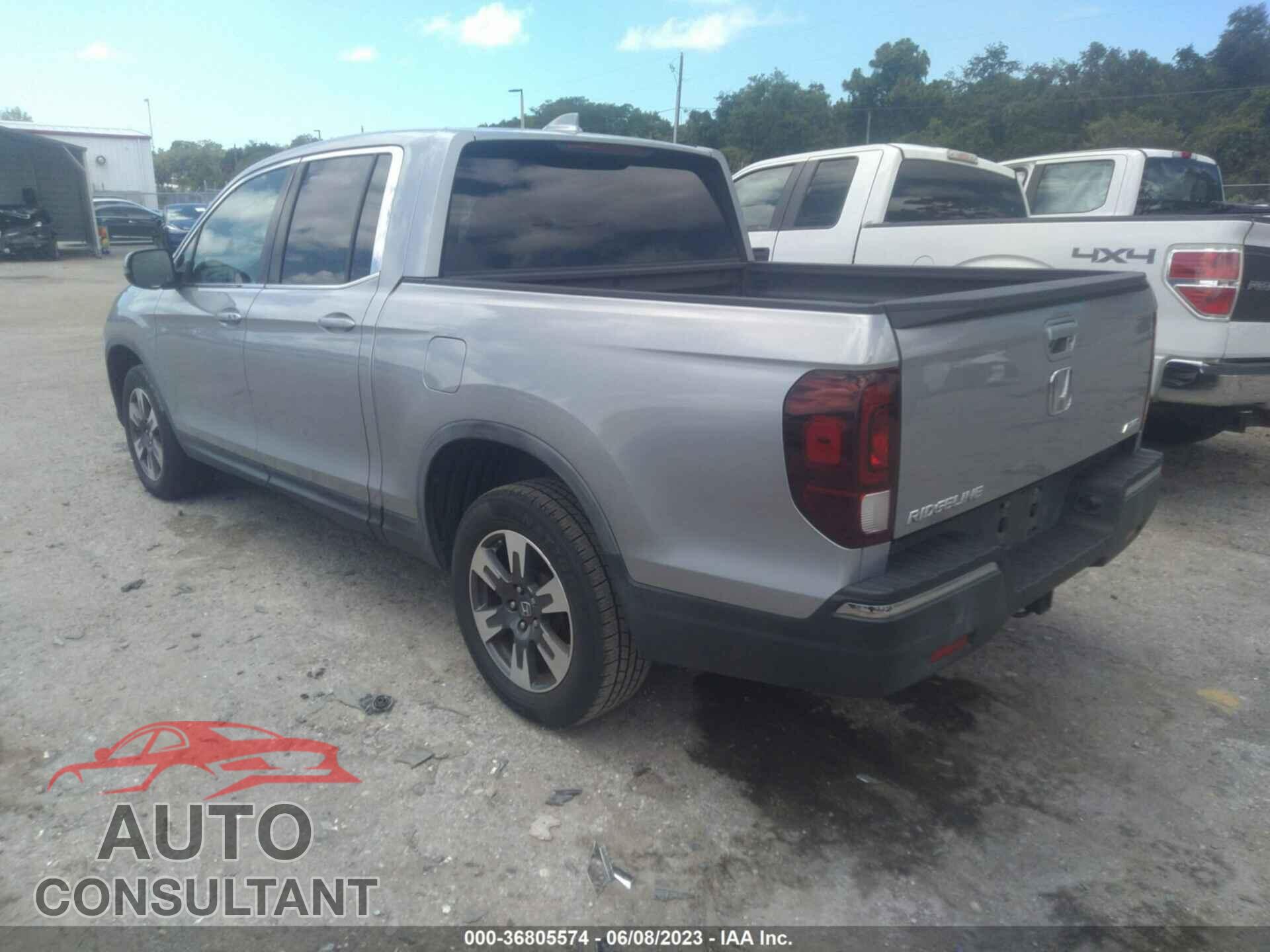 HONDA RIDGELINE 2017 - 5FPYK3F61HB005092