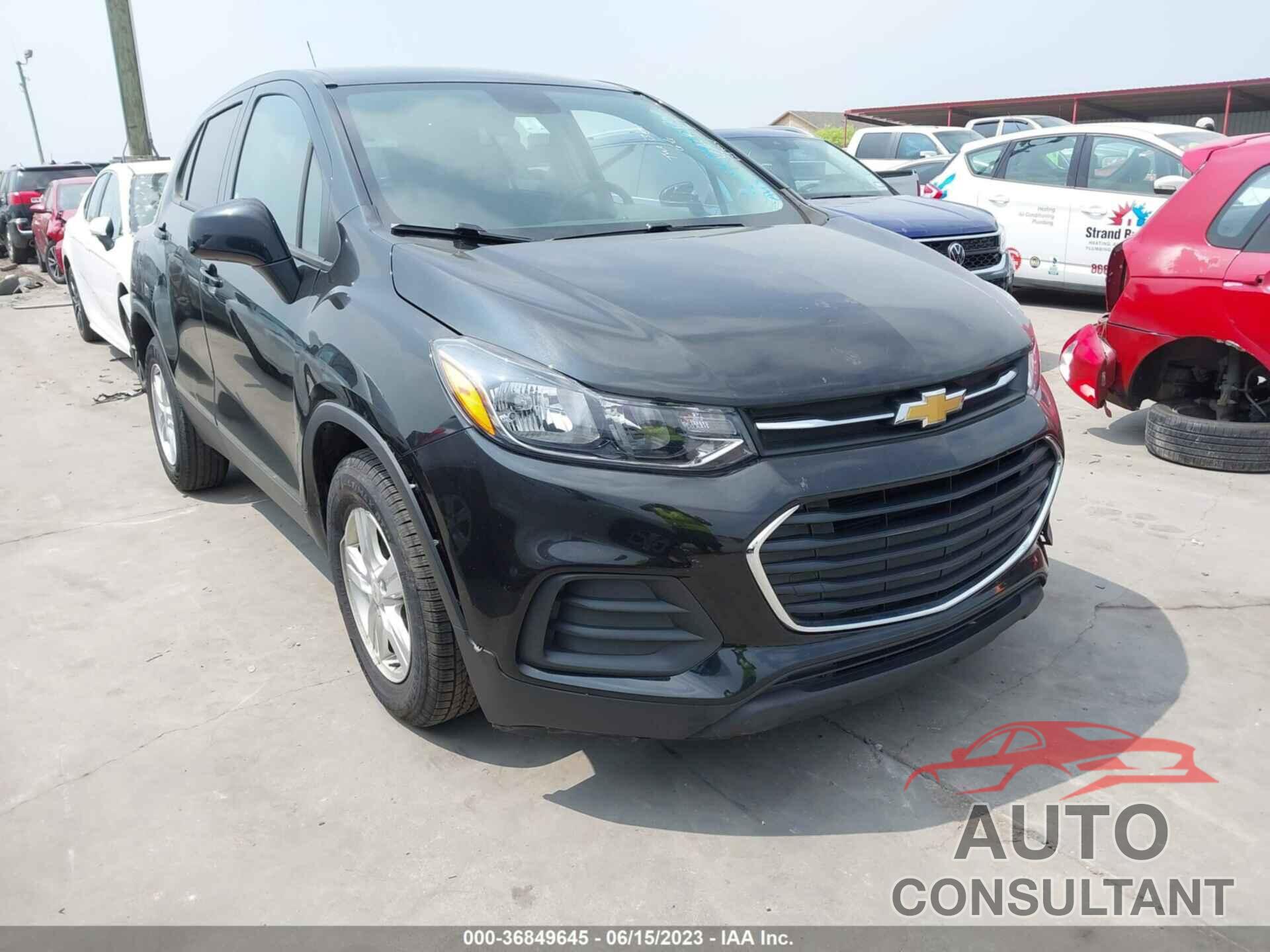 CHEVROLET TRAX 2020 - KL7CJKSB1LB086221