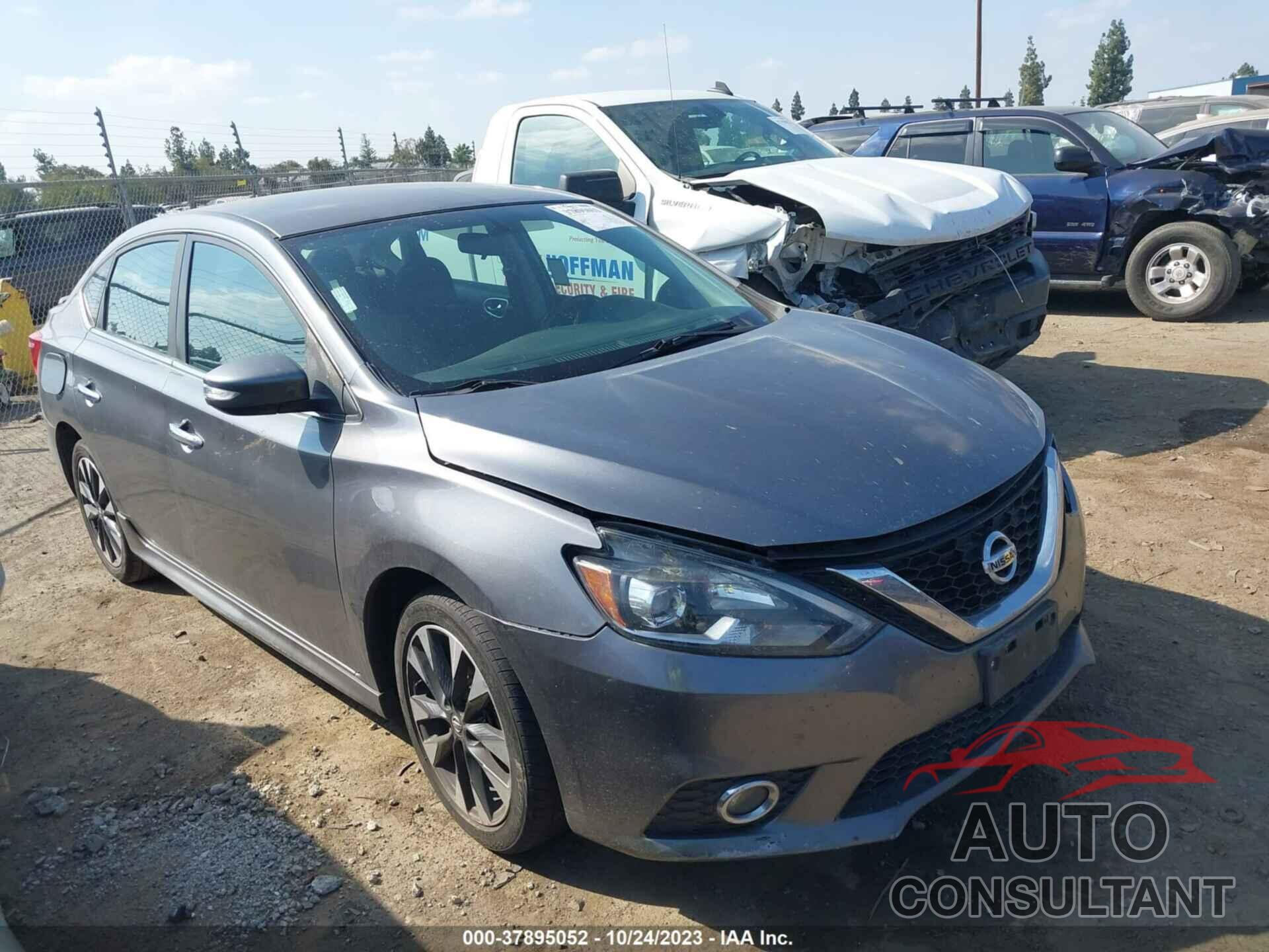 NISSAN SENTRA 2019 - 3N1AB7AP6KY277167