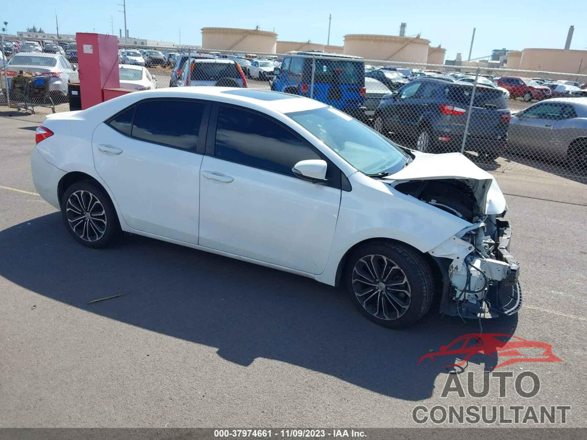 TOYOTA COROLLA 2016 - 2T1BURHE6GC482281