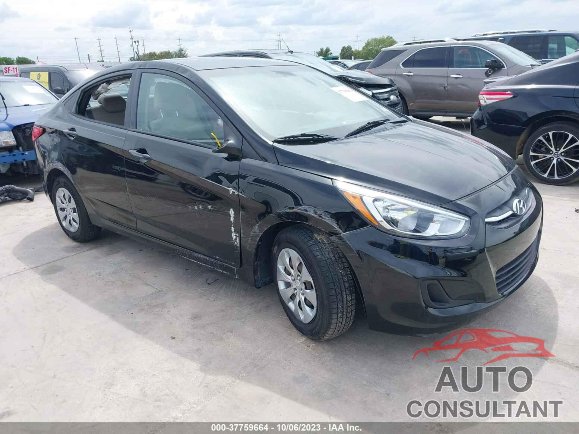 HYUNDAI ACCENT 2017 - KMHCT4AE3HU374009