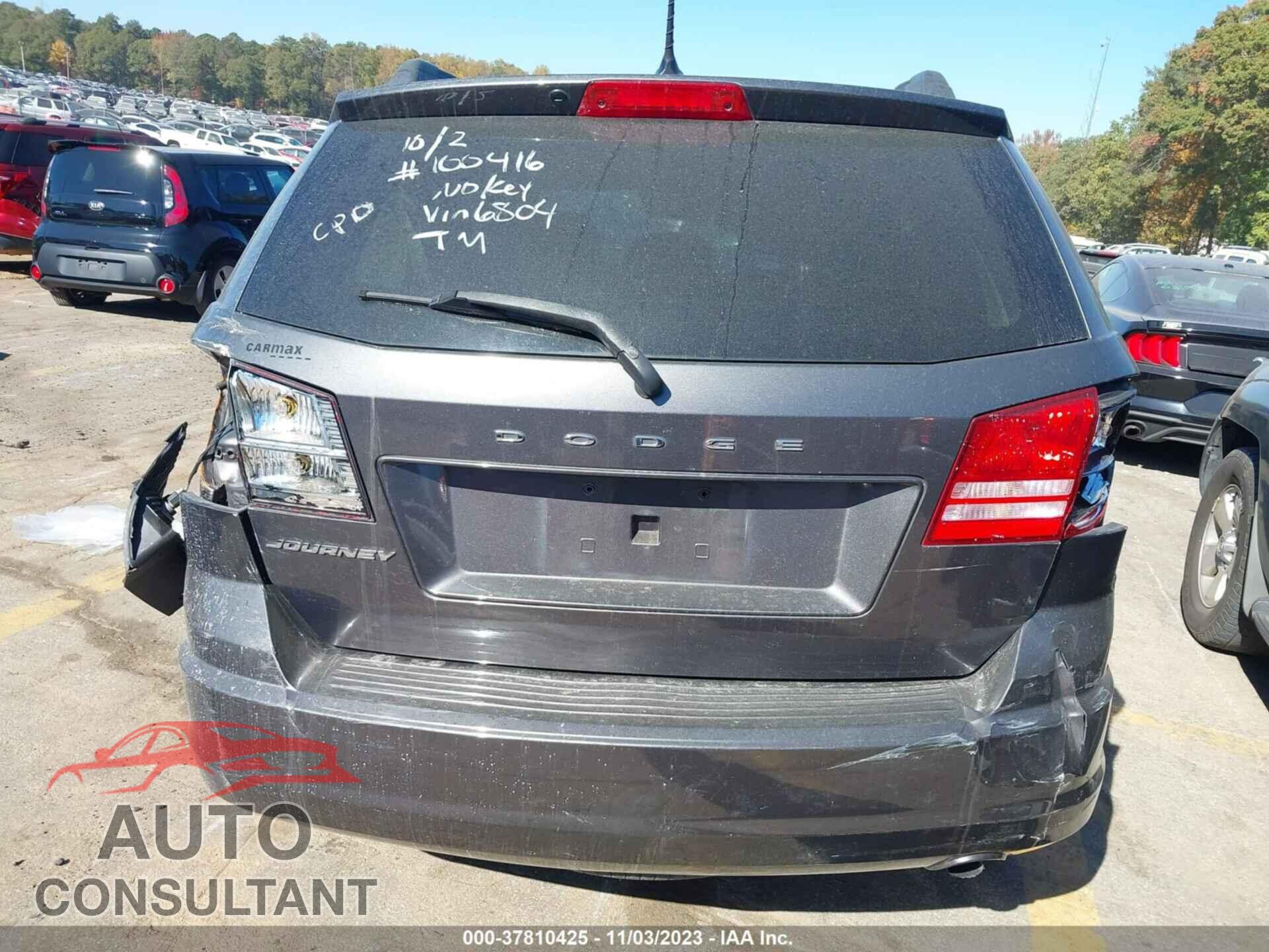 DODGE JOURNEY 2017 - 3C4PDCAB6HT696804