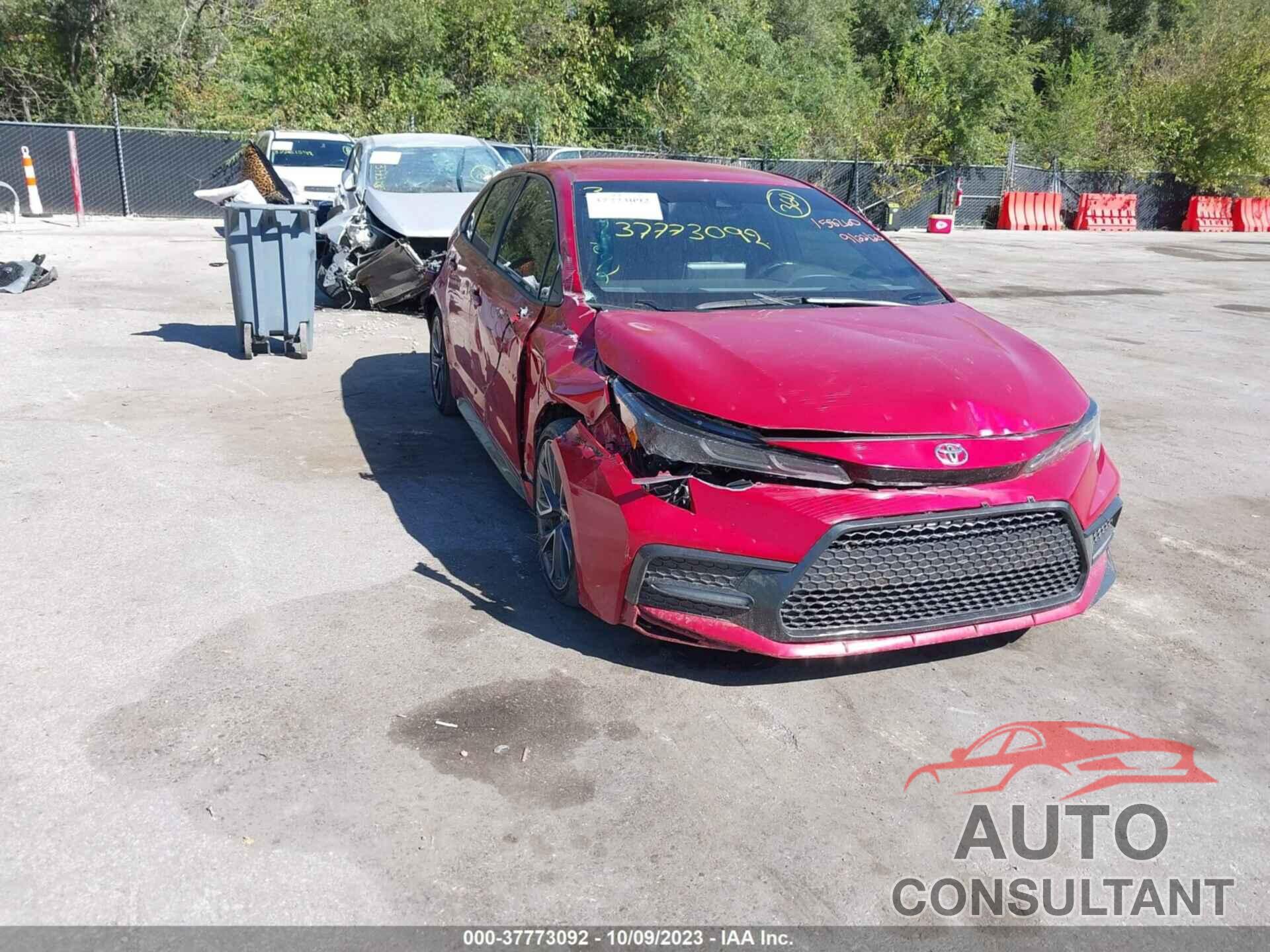 TOYOTA COROLLA 2020 - JTDS4RCE2LJ043715