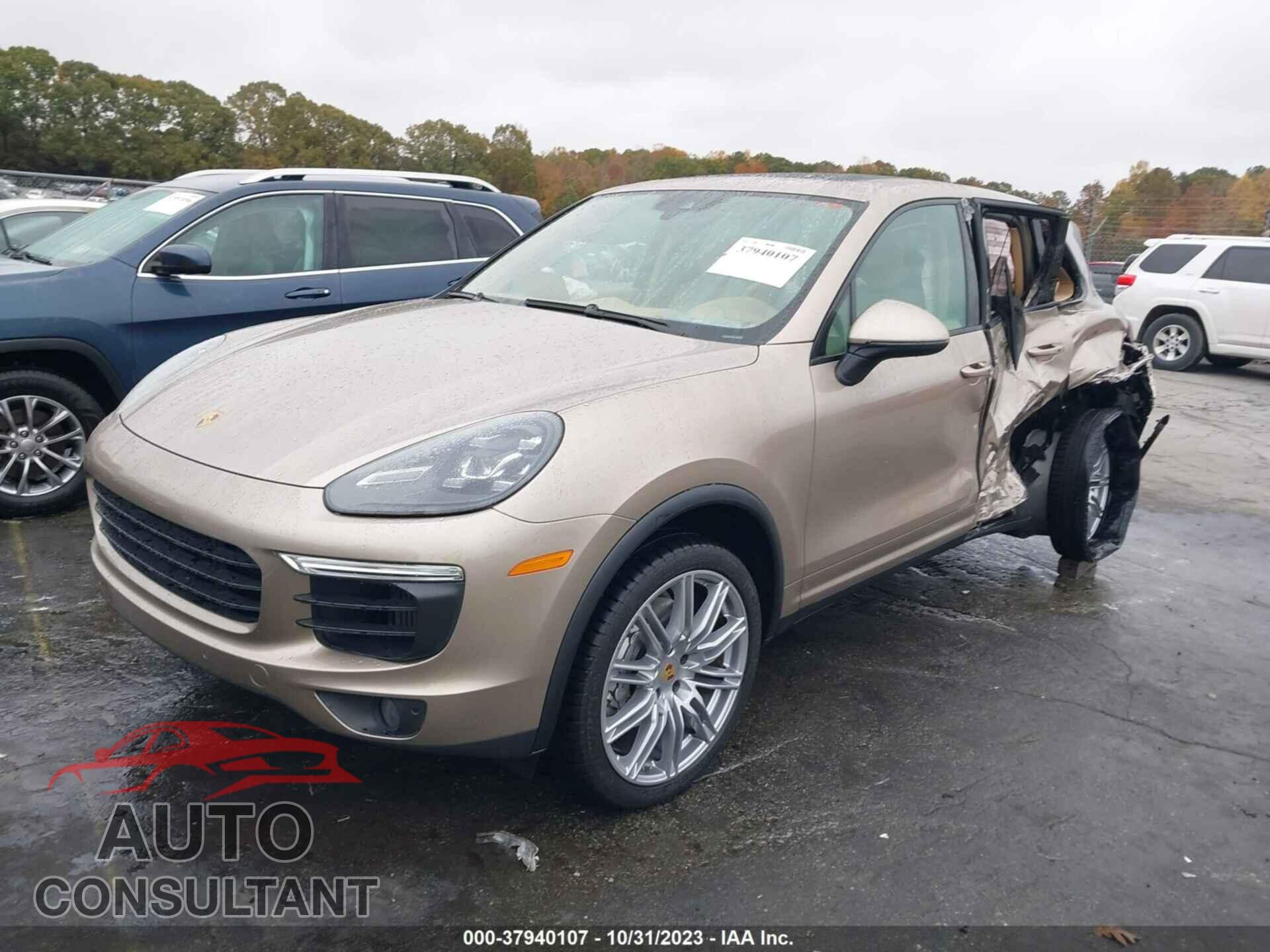 PORSCHE CAYENNE 2016 - WP1AB2A22GLA97025