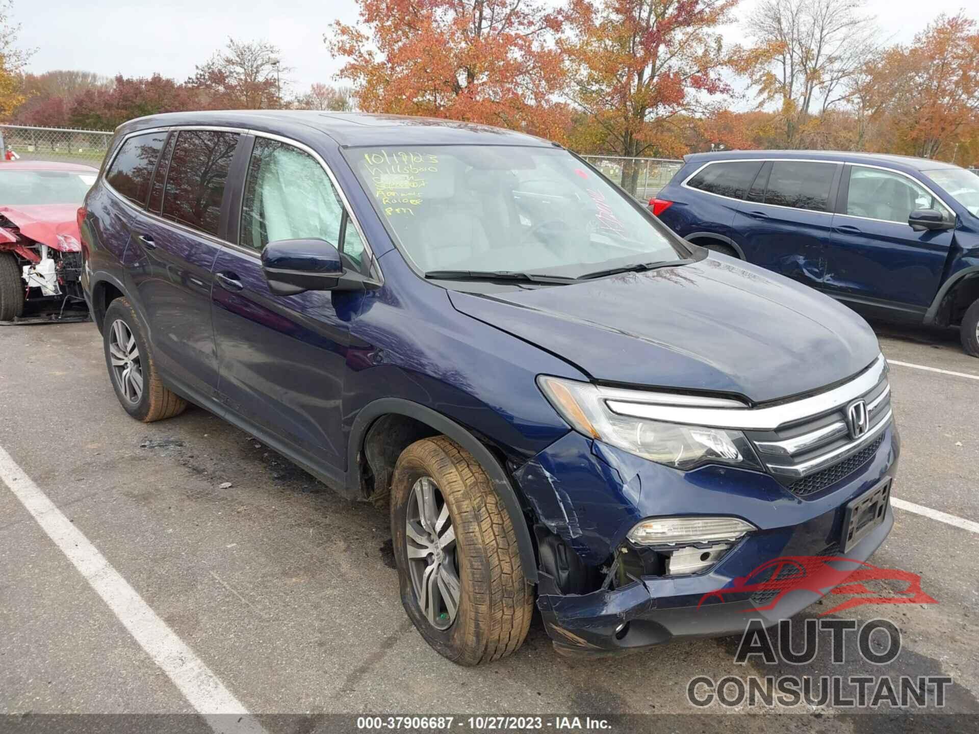 HONDA PILOT 2017 - 5FNYF6H59HB050171