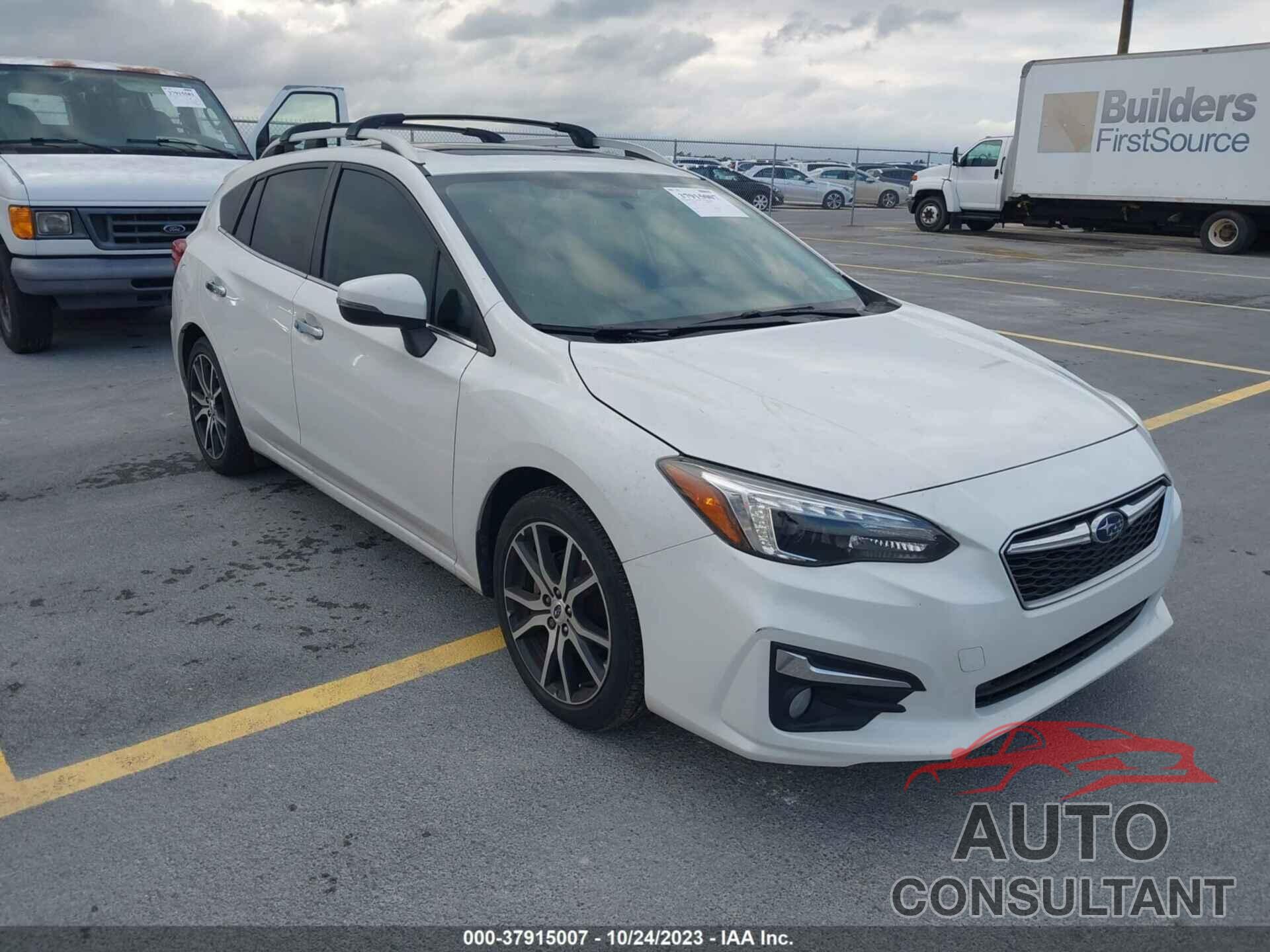 SUBARU IMPREZA 2019 - 4S3GTAU68K3728841