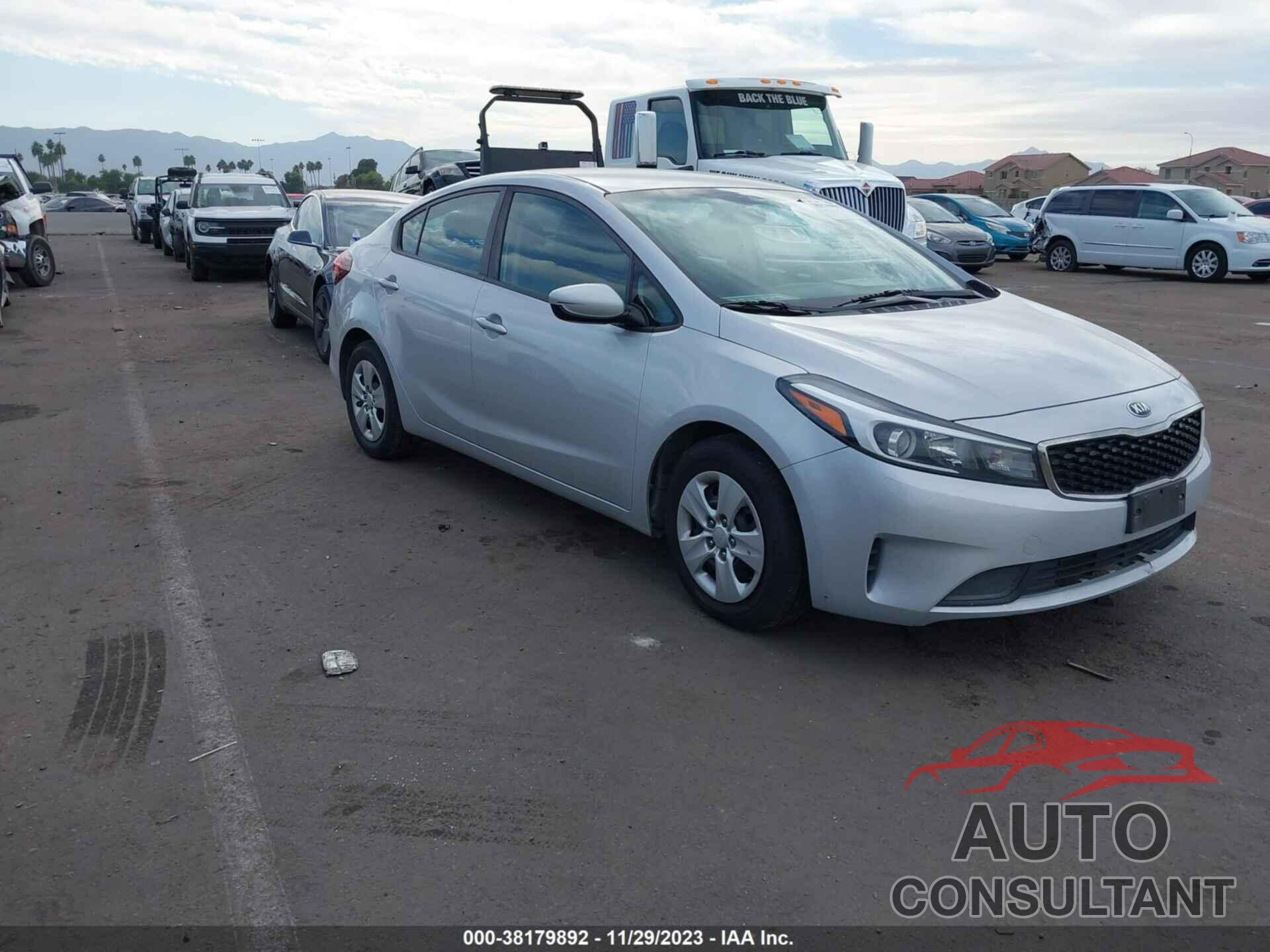 KIA FORTE 2017 - 3KPFK4A70HE093192