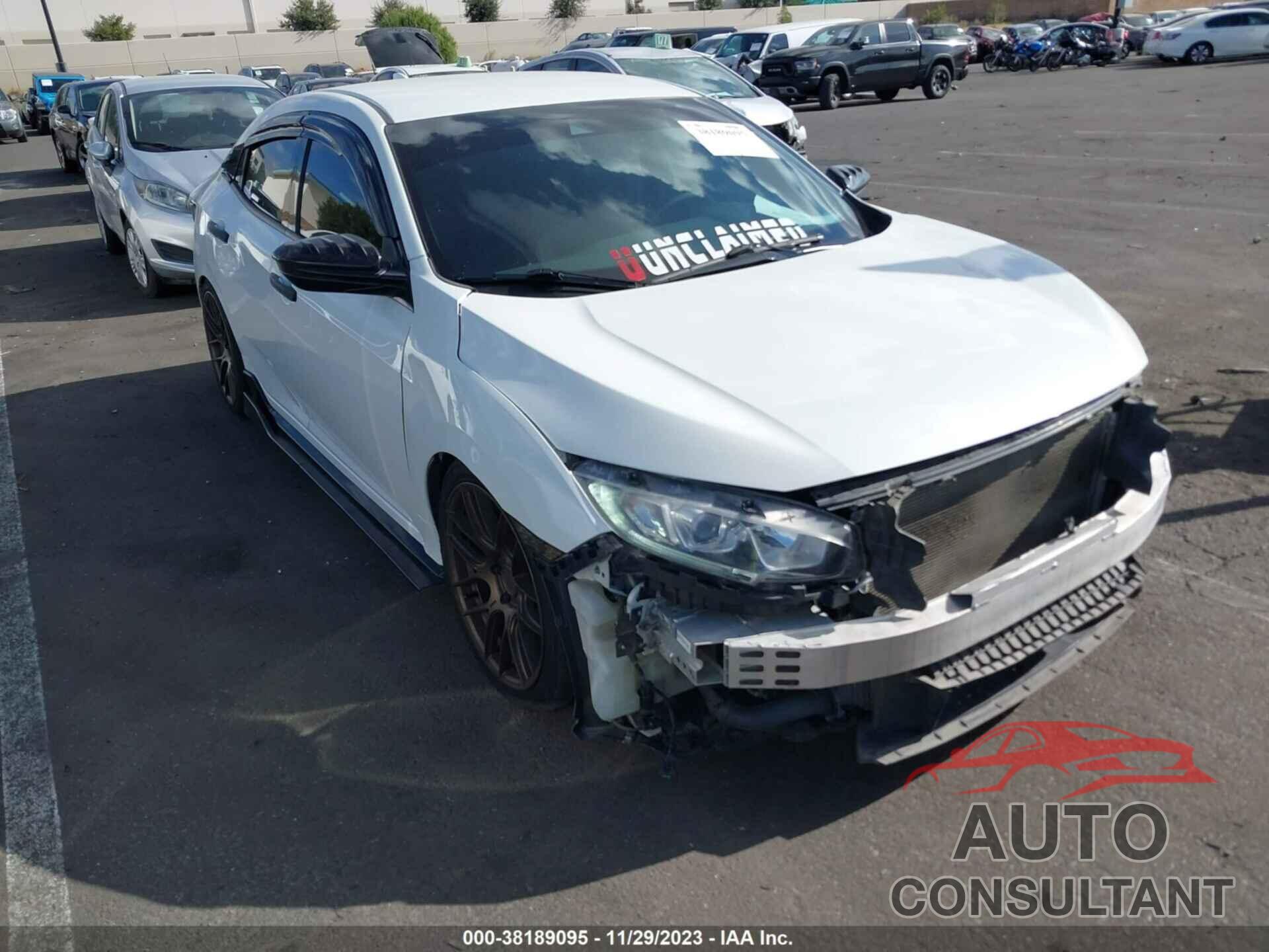 HONDA CIVIC 2019 - SHHFK7H40KU424883