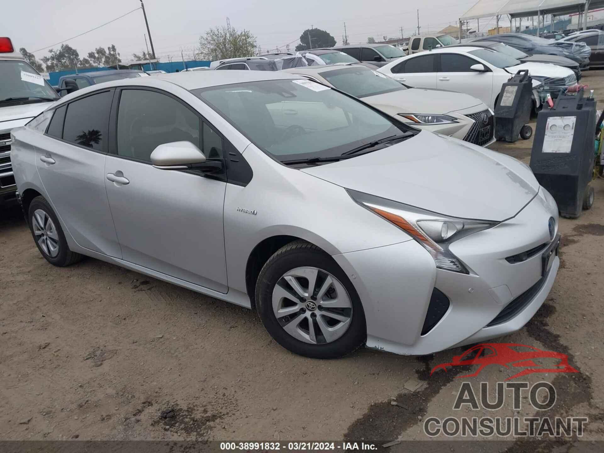 TOYOTA PRIUS 2017 - JTDKARFU7H3543683