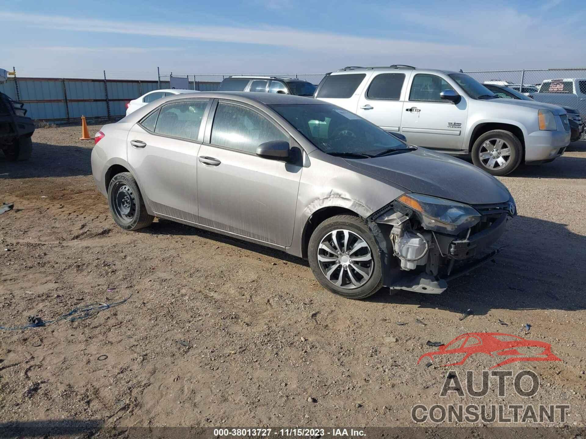 TOYOTA COROLLA 2016 - 5YFBURHEXGP451213