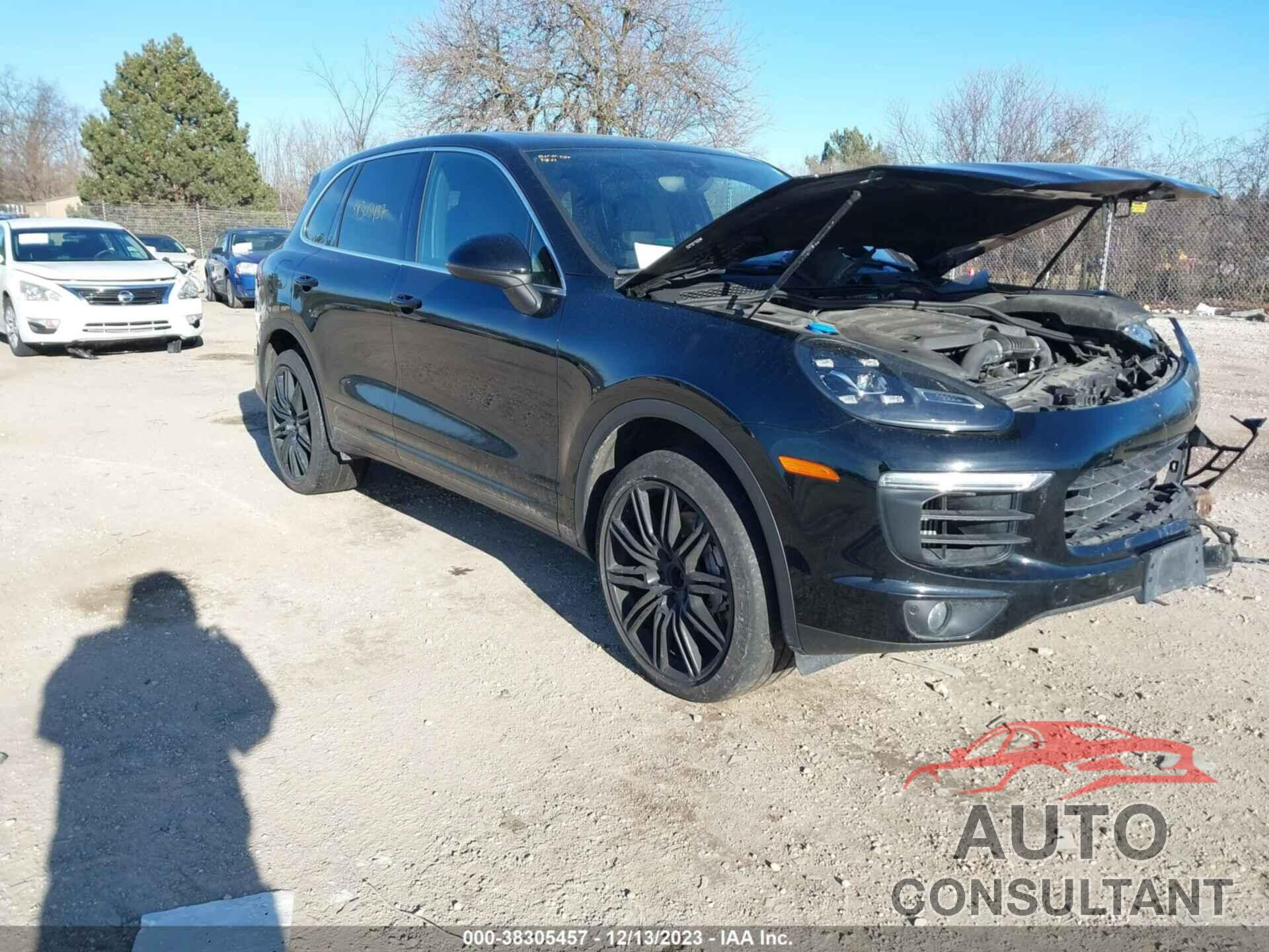 PORSCHE CAYENNE 2015 - WP1AB2A20FLA60599