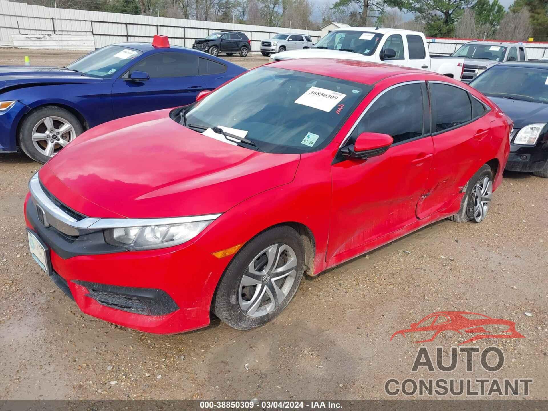 HONDA CIVIC 2016 - 2HGFC2F53GH550736