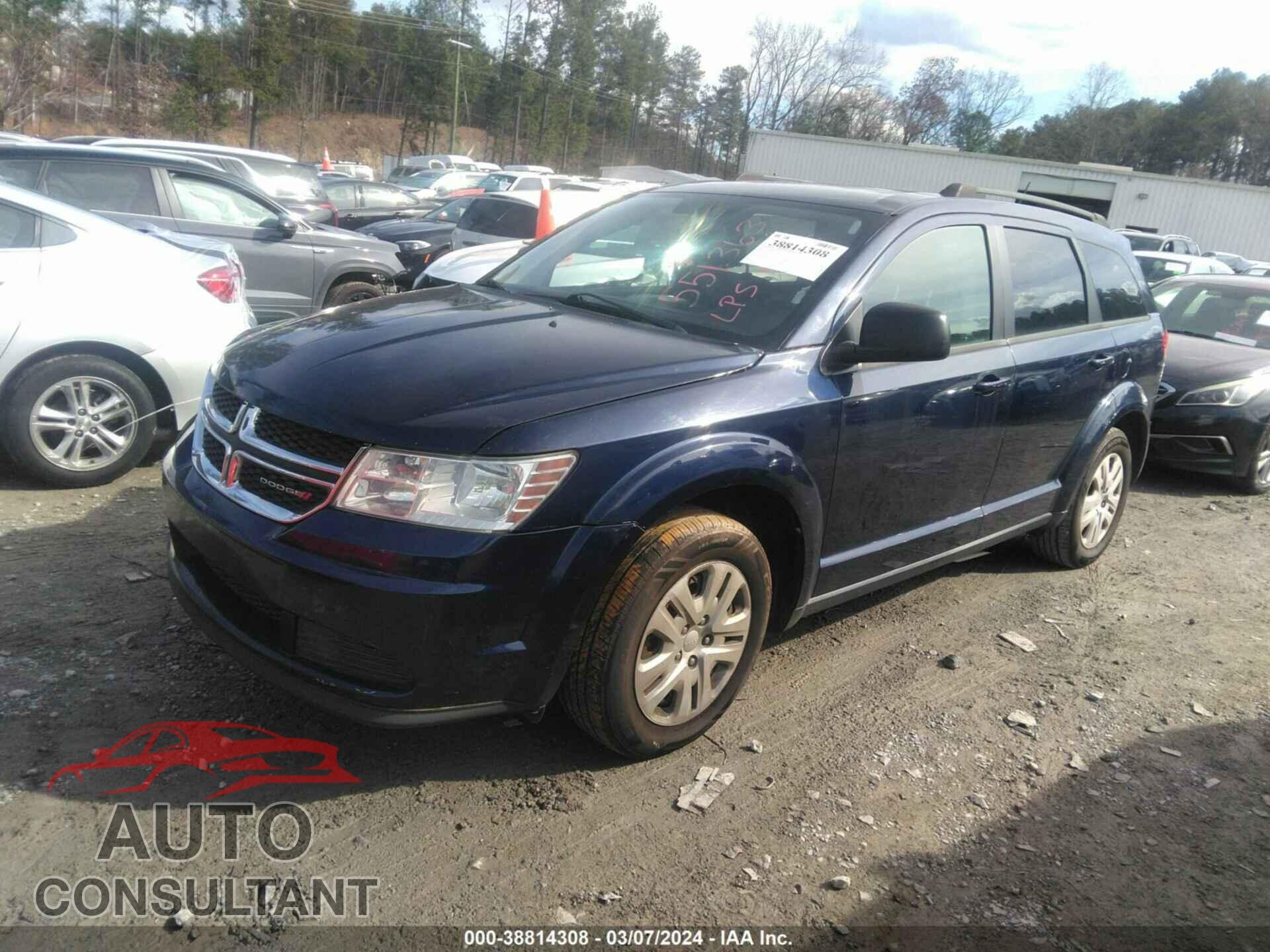DODGE JOURNEY 2017 - 3C4PDCAB1HT551363
