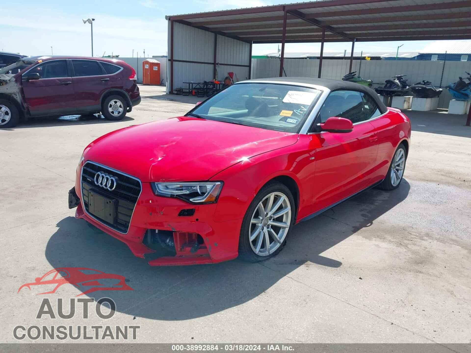 AUDI A5 2017 - WAUD2AFH3HN001055