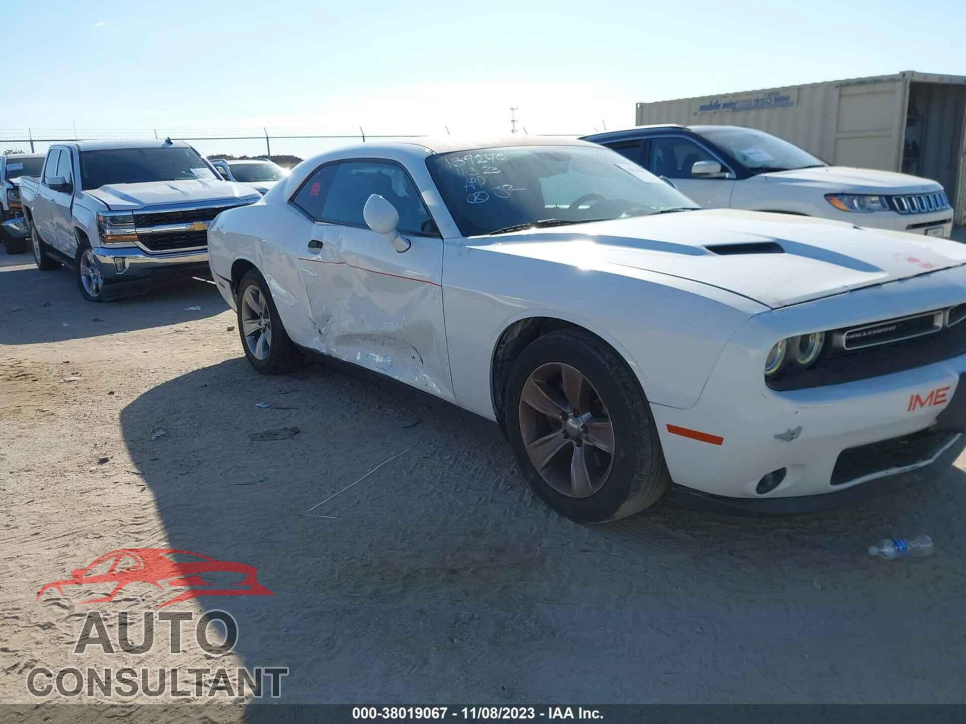 DODGE CHALLENGER 2016 - 2C3CDZAG6GH183738