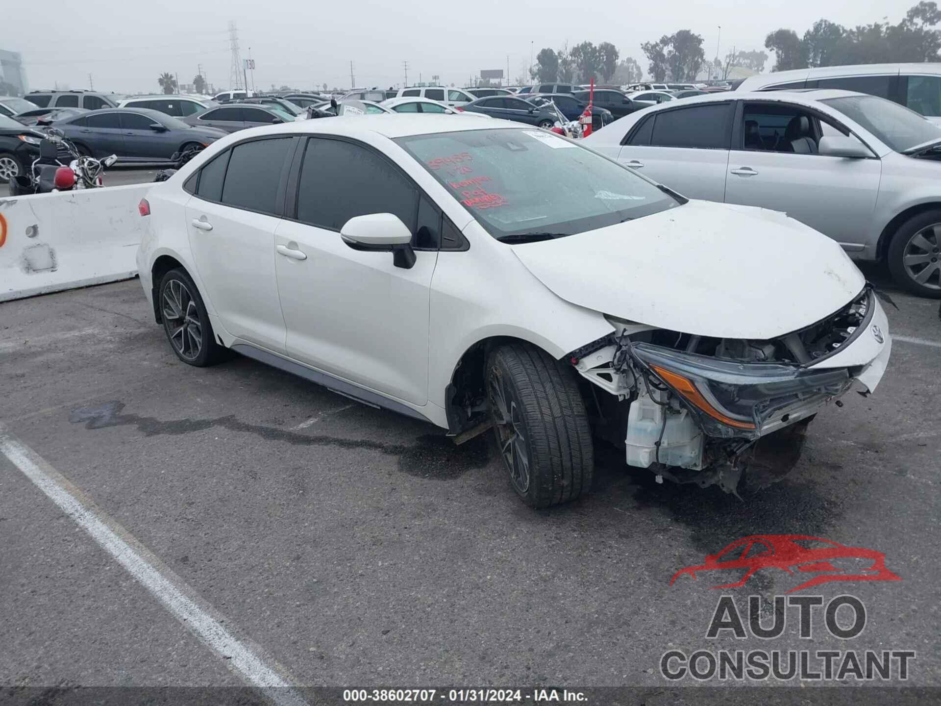 TOYOTA COROLLA 2020 - 5YFS4RCE7LP030258