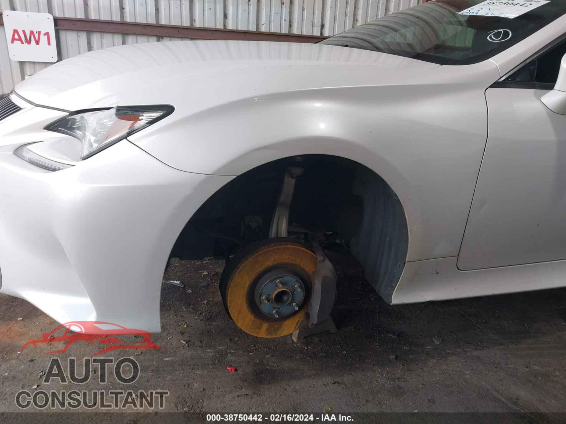 LEXUS RC 200T 2016 - JTHHA5BC5G5001144