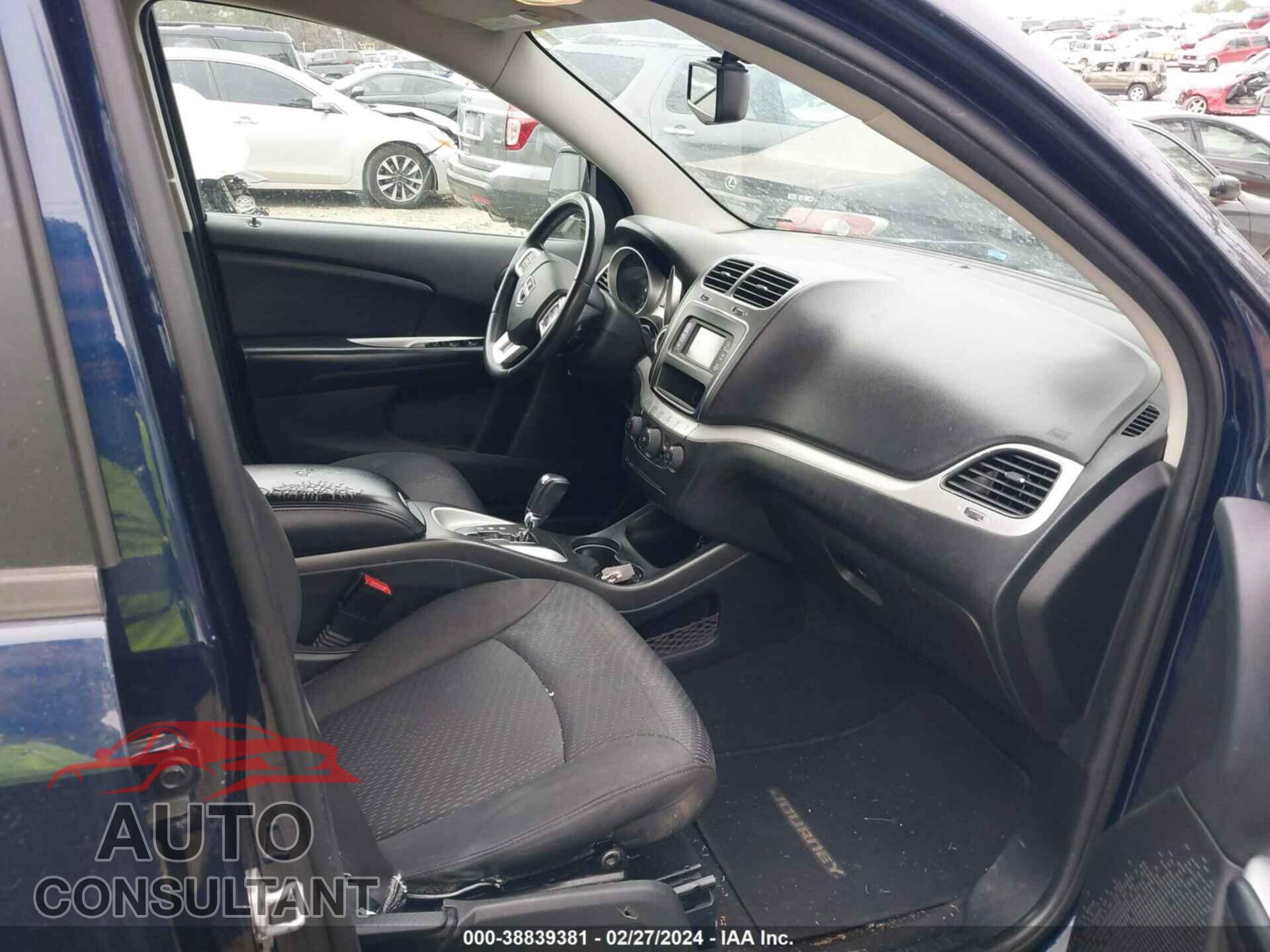 DODGE JOURNEY 2017 - 3C4PDCBB0HT622616