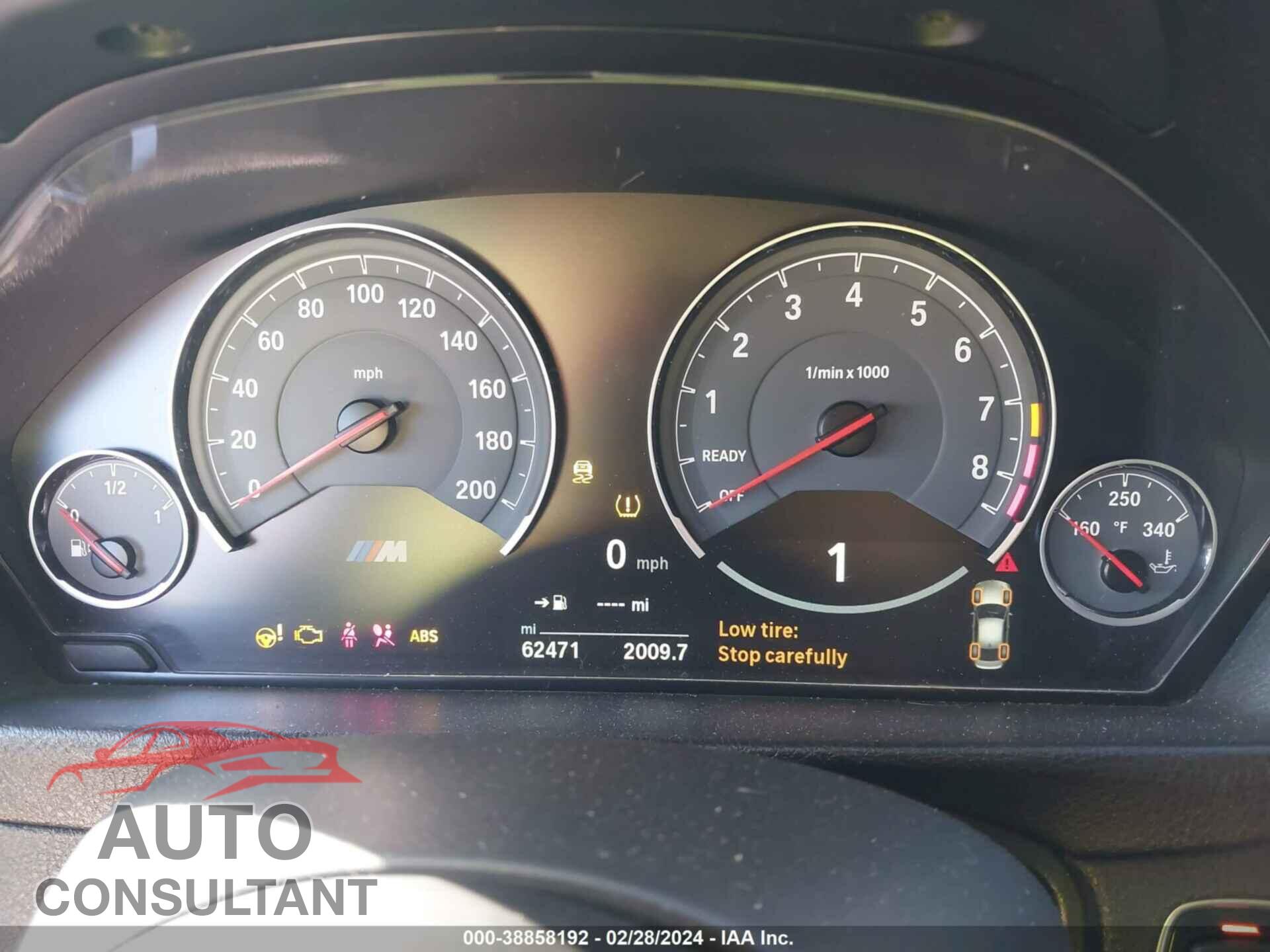 BMW M3 2017 - WBS8M9C36H5G85472