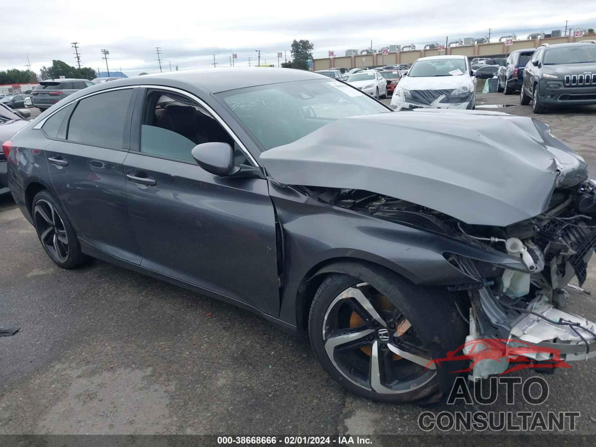 HONDA ACCORD 2018 - 1HGCV1F39JA219221