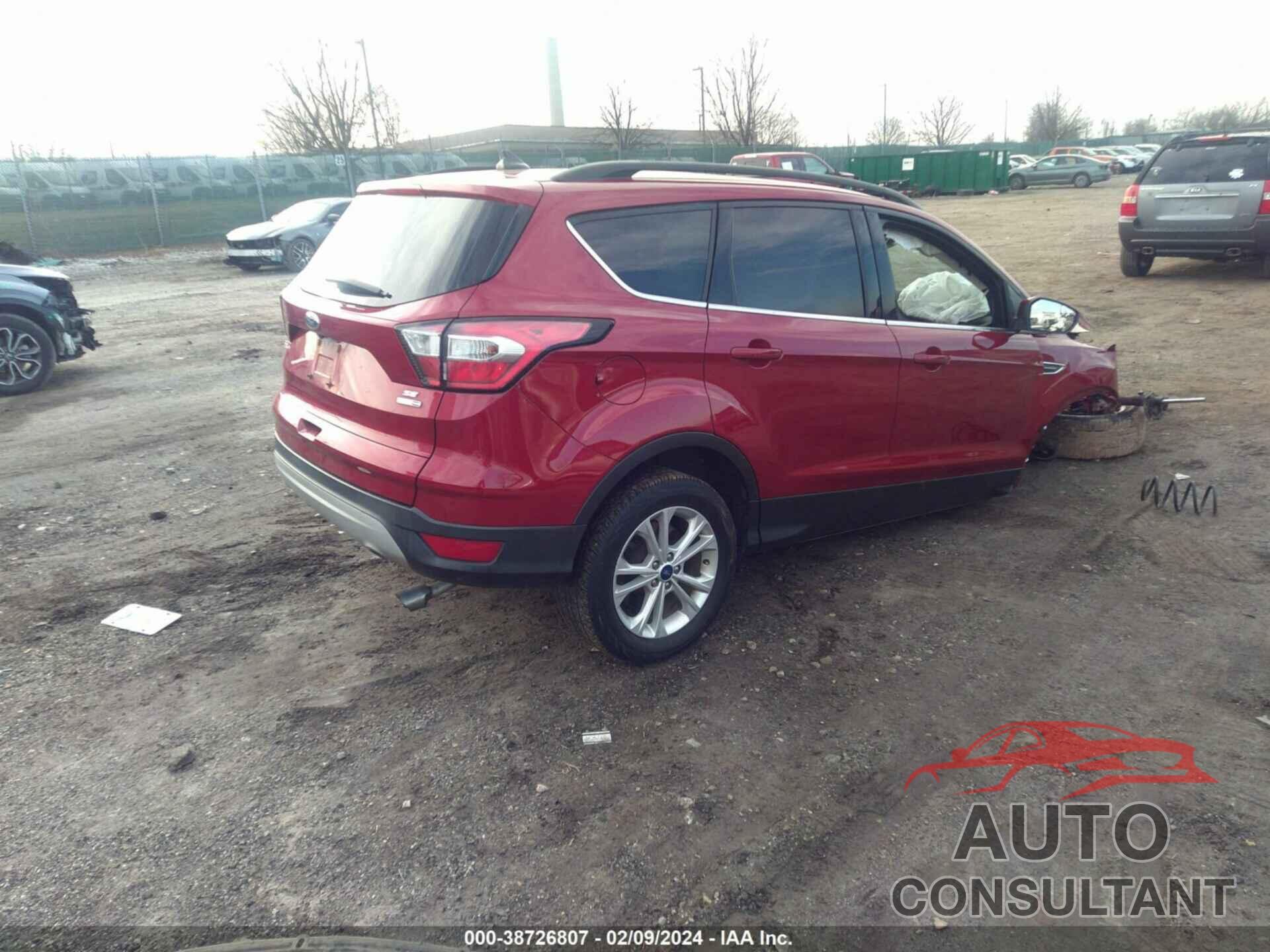 FORD ESCAPE 2018 - 1FMCU9GD9JUB22103