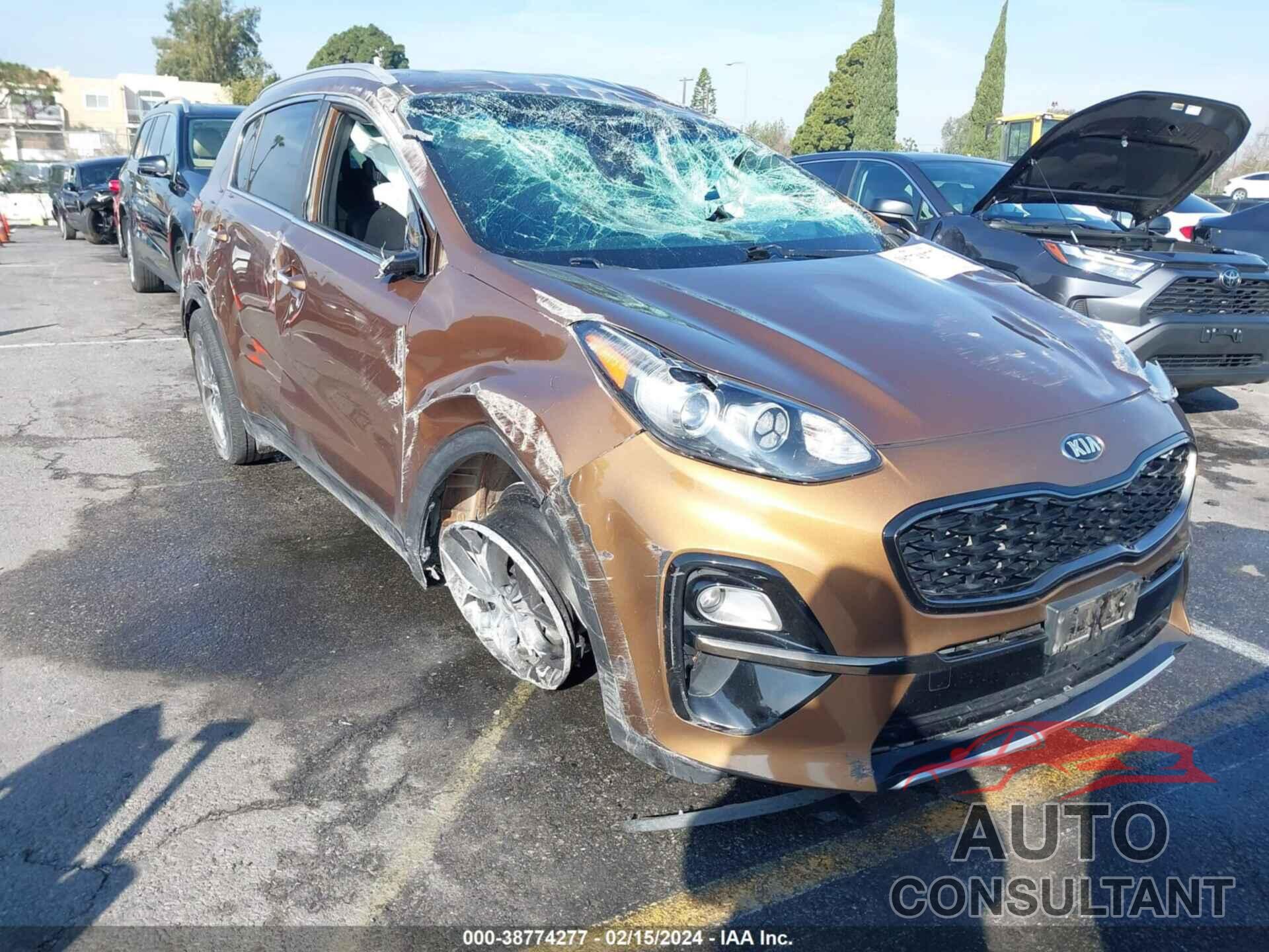 KIA SPORTAGE 2021 - KNDP63AC1M7852121