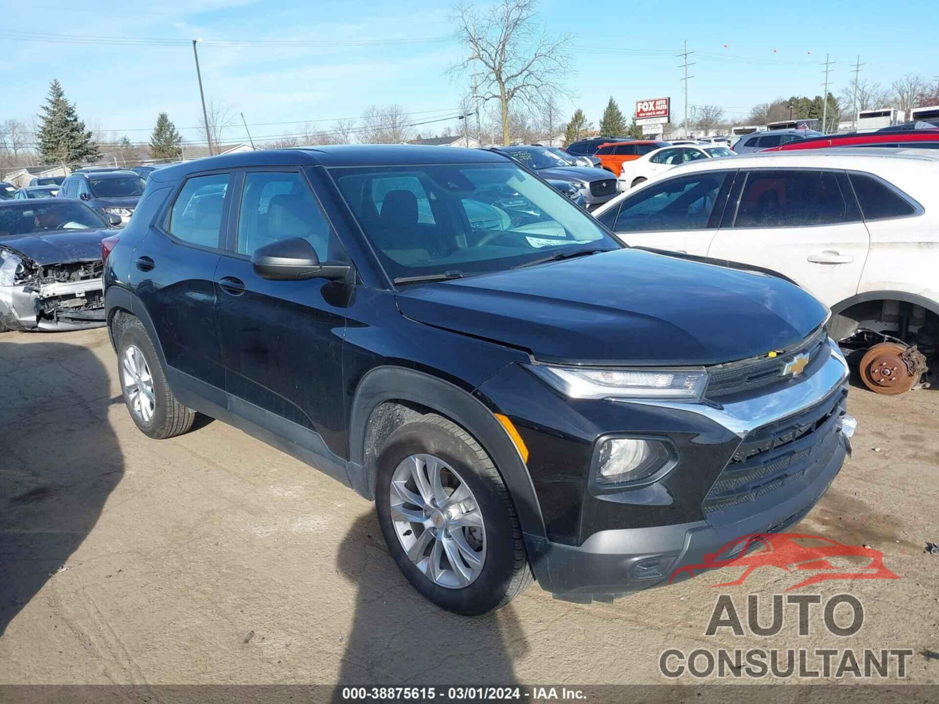 CHEVROLET TRAILBLAZER 2022 - KL79MMS25NB142208