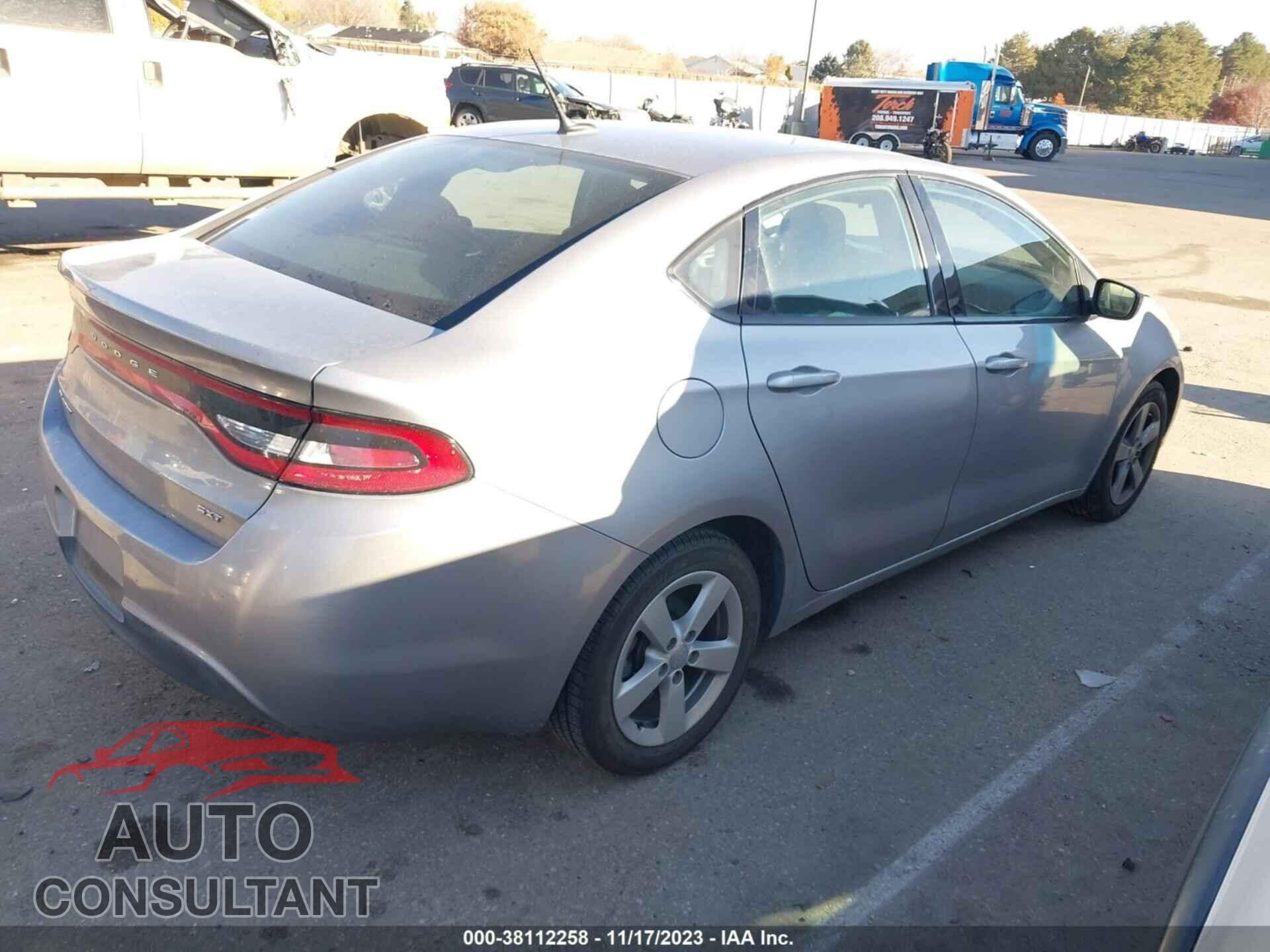 DODGE DART 2016 - 1C3CDFBB7GD629734