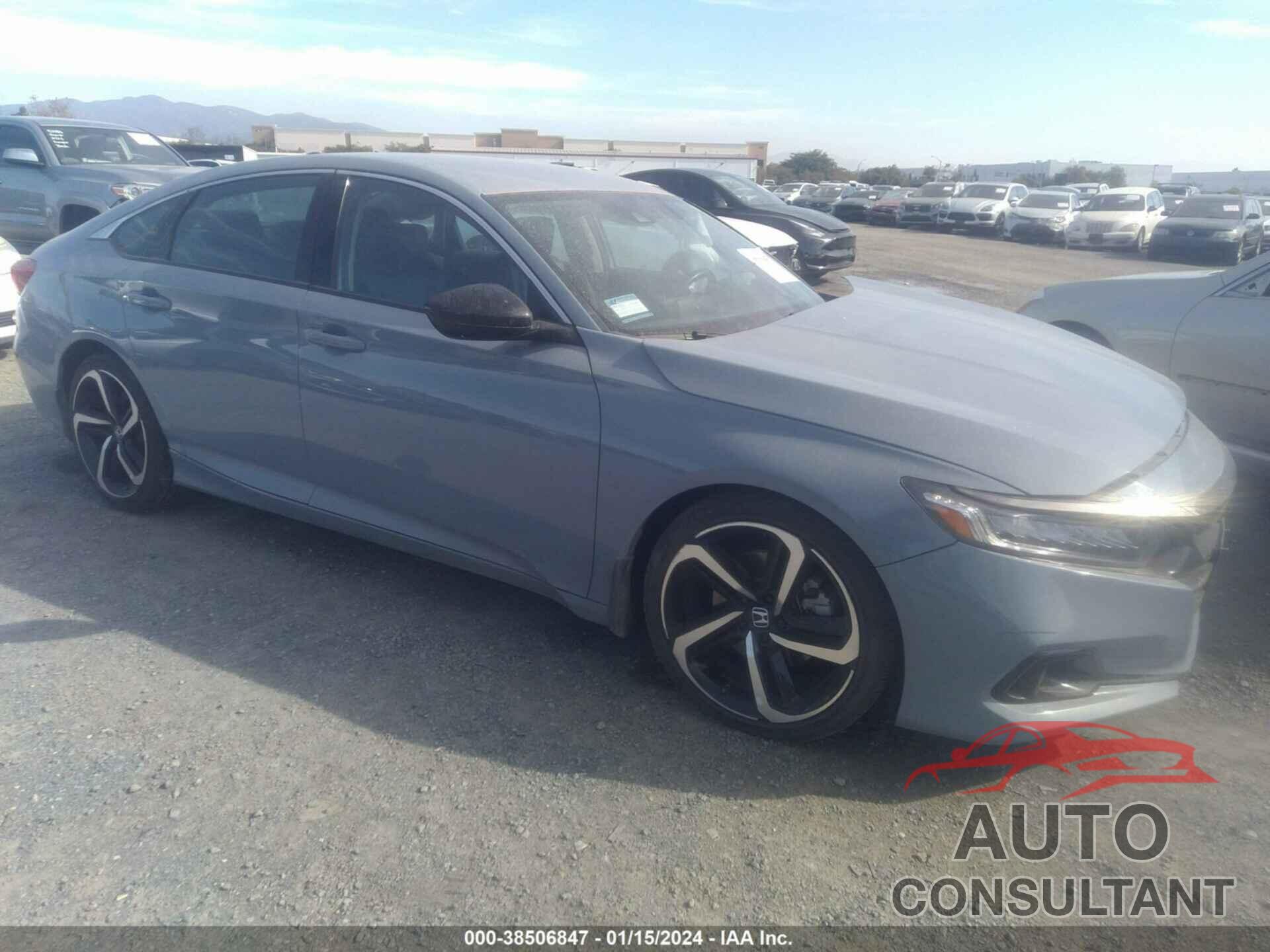 HONDA ACCORD 2022 - 1HGCV1F43NA027257