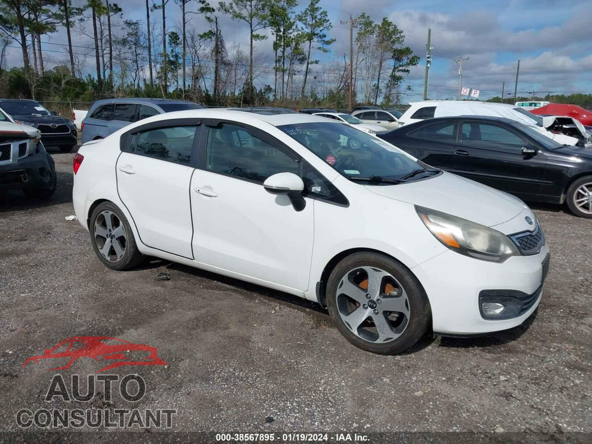 KIA RIO 2013 - KNADN4A36D6284124