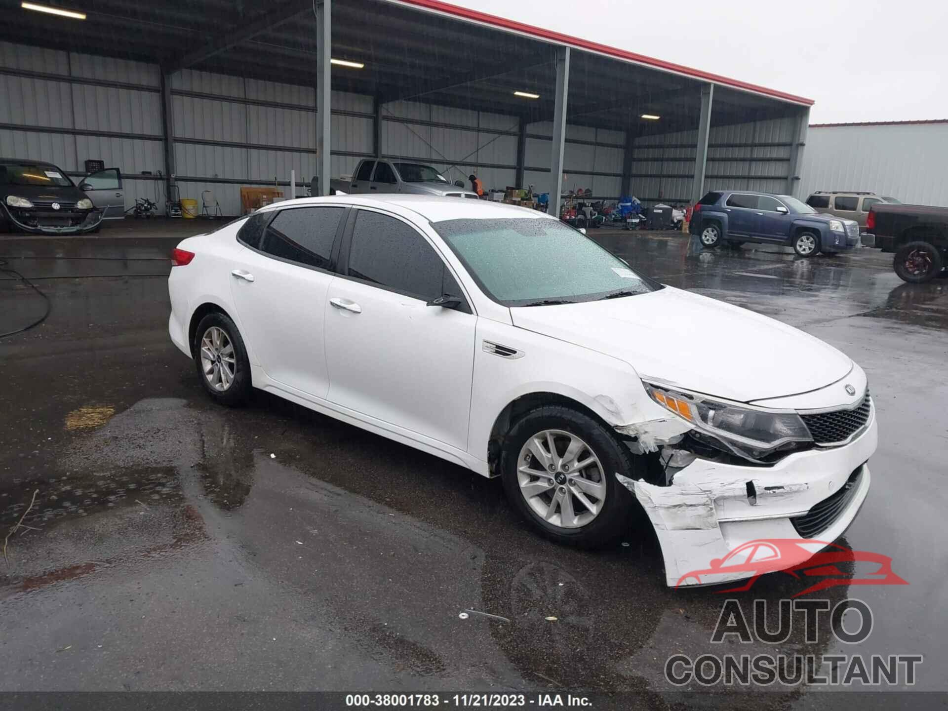 KIA OPTIMA 2016 - KNAGT4L37G5098926