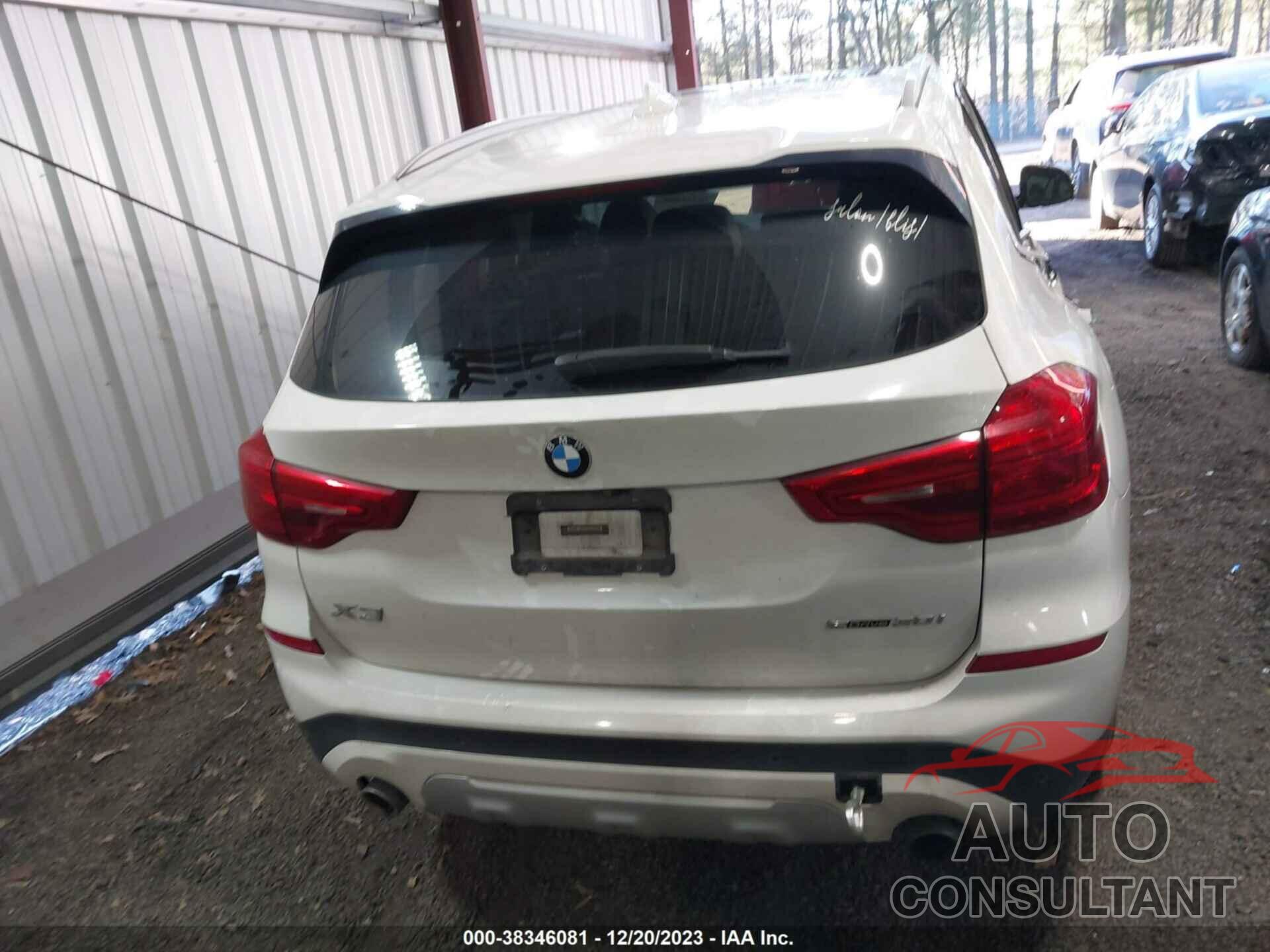 BMW X3 2019 - 5UXTR7C58KLF24907