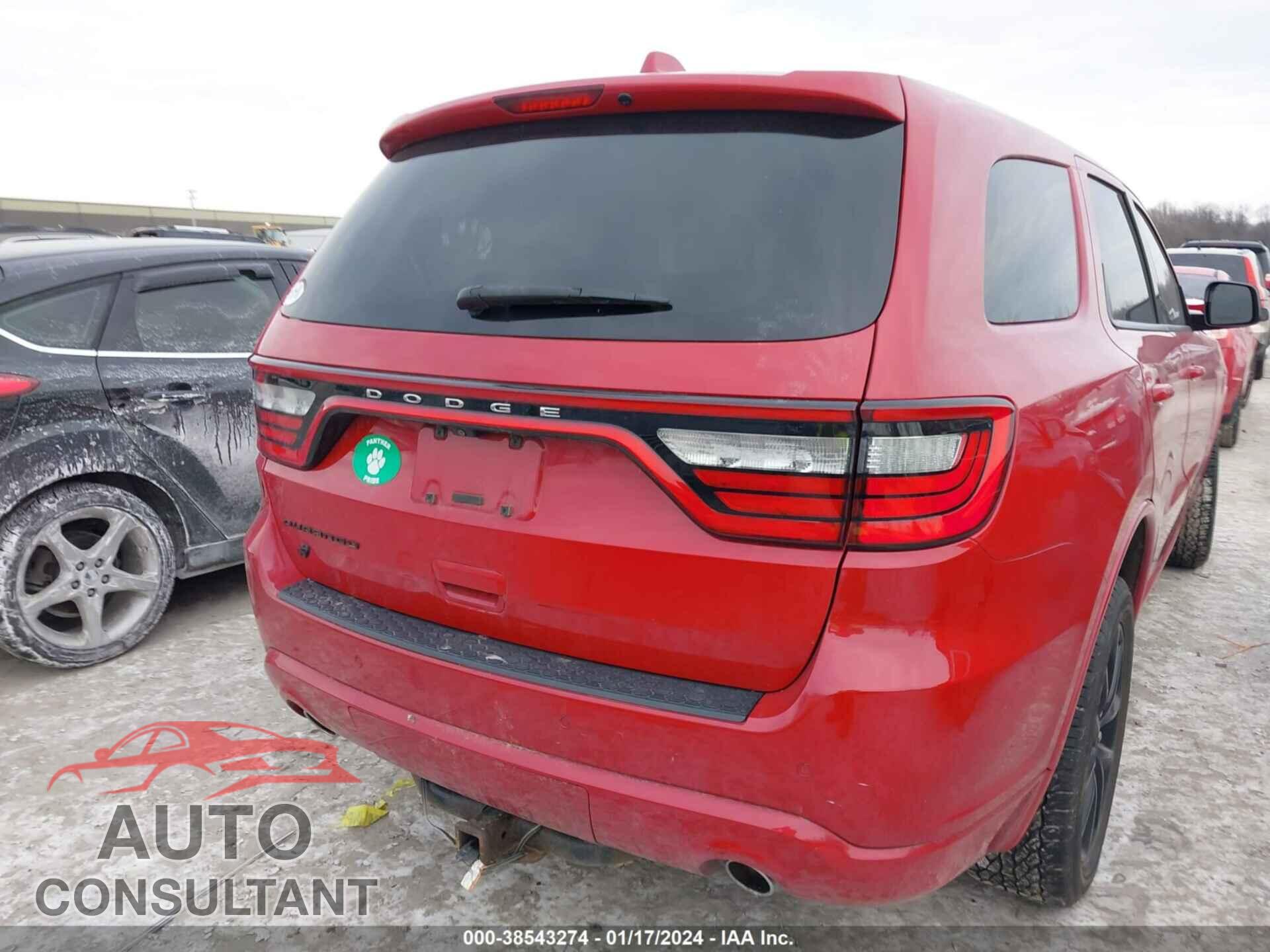 DODGE DURANGO 2018 - 1C4RDJAG6JC462575